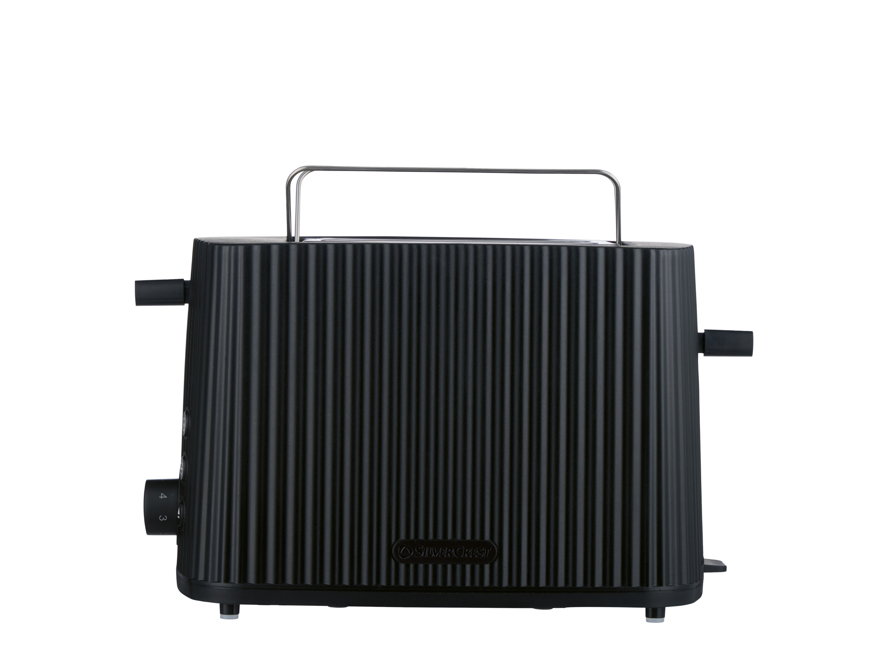 SILVERCREST Broodrooster plissé (Zwart) - 4052916893210