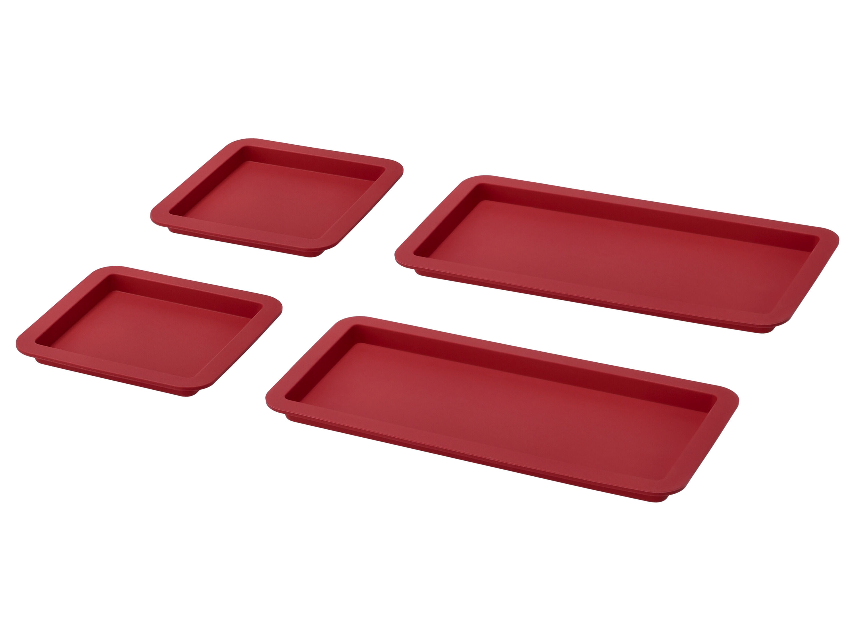 SILVERCREST Siliconen bakaccessoires (Bakmat set van 4) - 4052916565391