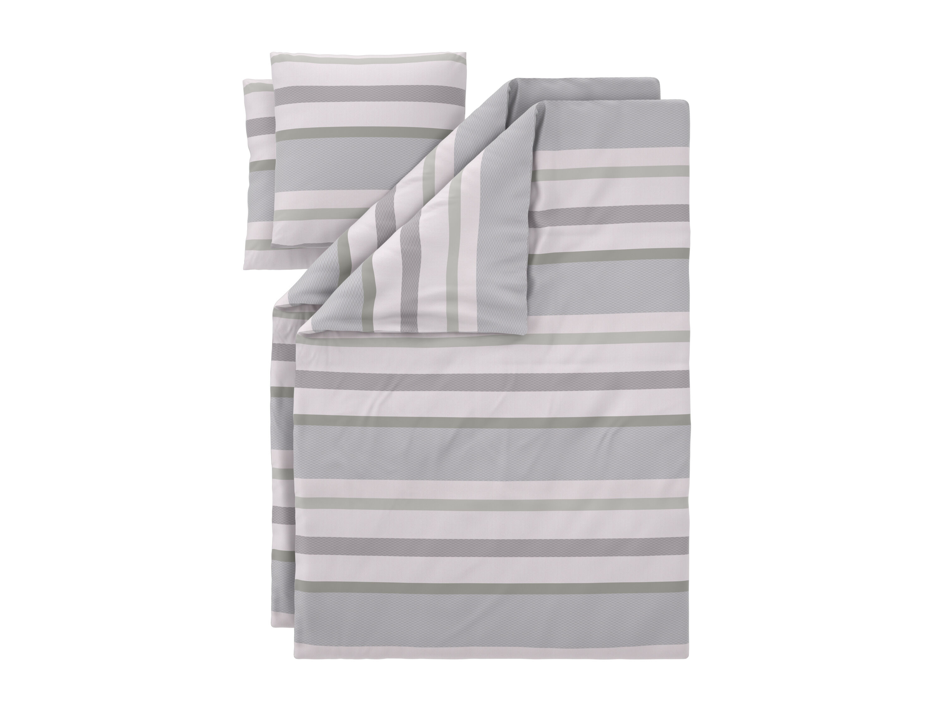 LIVARNO Dekbedovertrek set 140 x 200 cm (Strepen) - 4054599248349