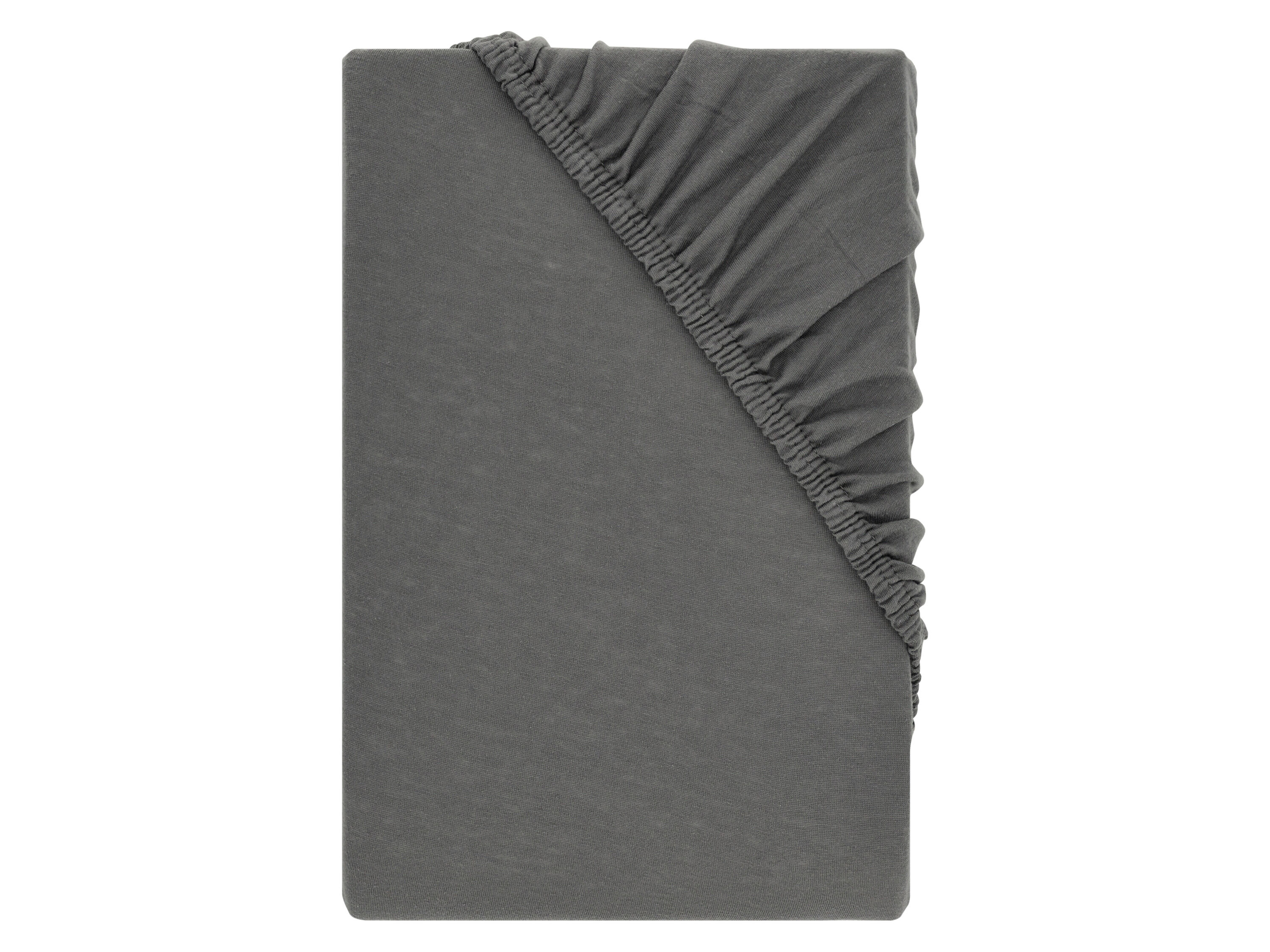 LIVARNO Jersey hoeslaken 180-200 x 200 cm (Grijs) - 4052916956649