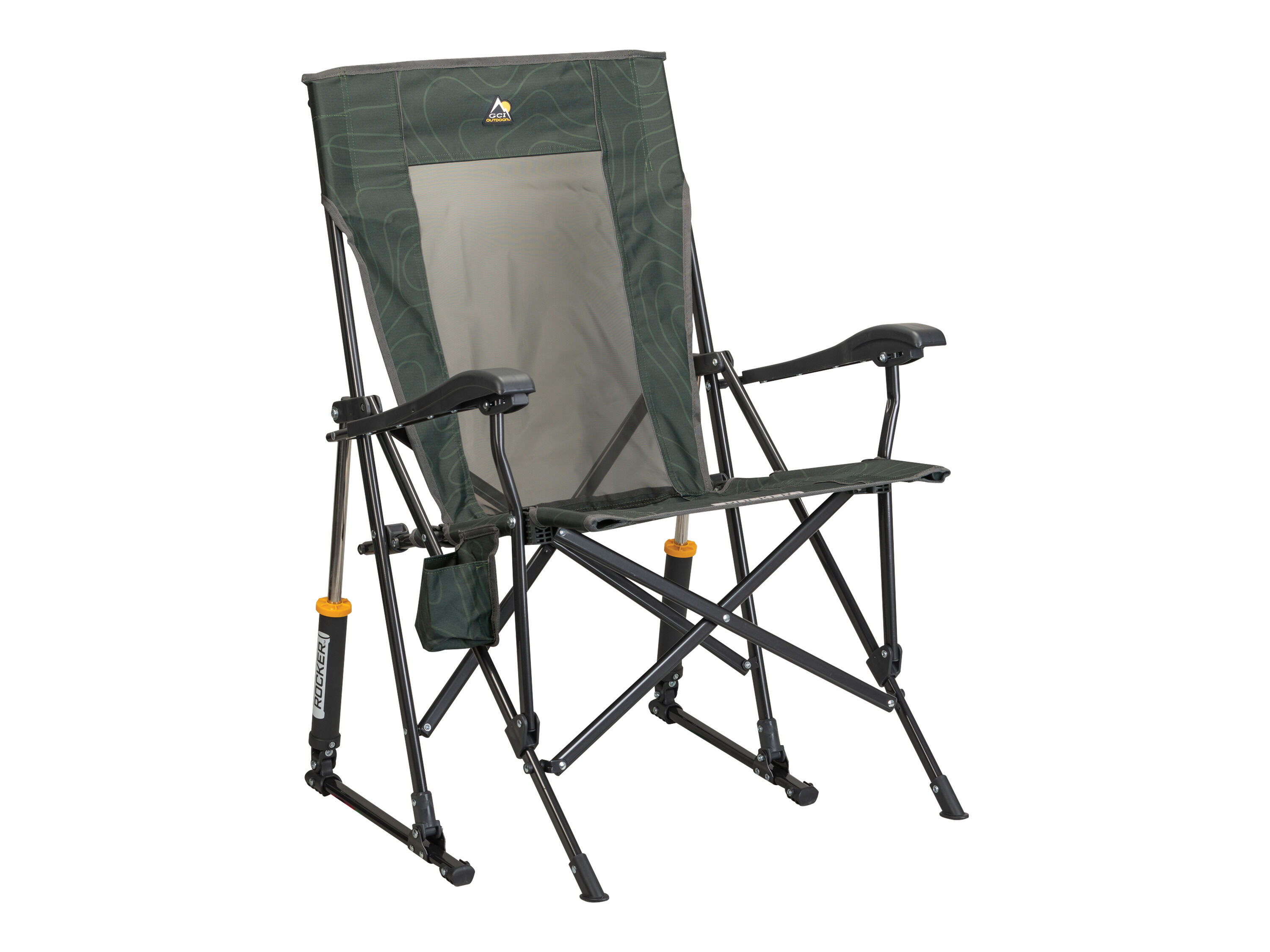 GCI Campingstoel met schommelfunctie (jager topo) - 0631444011637