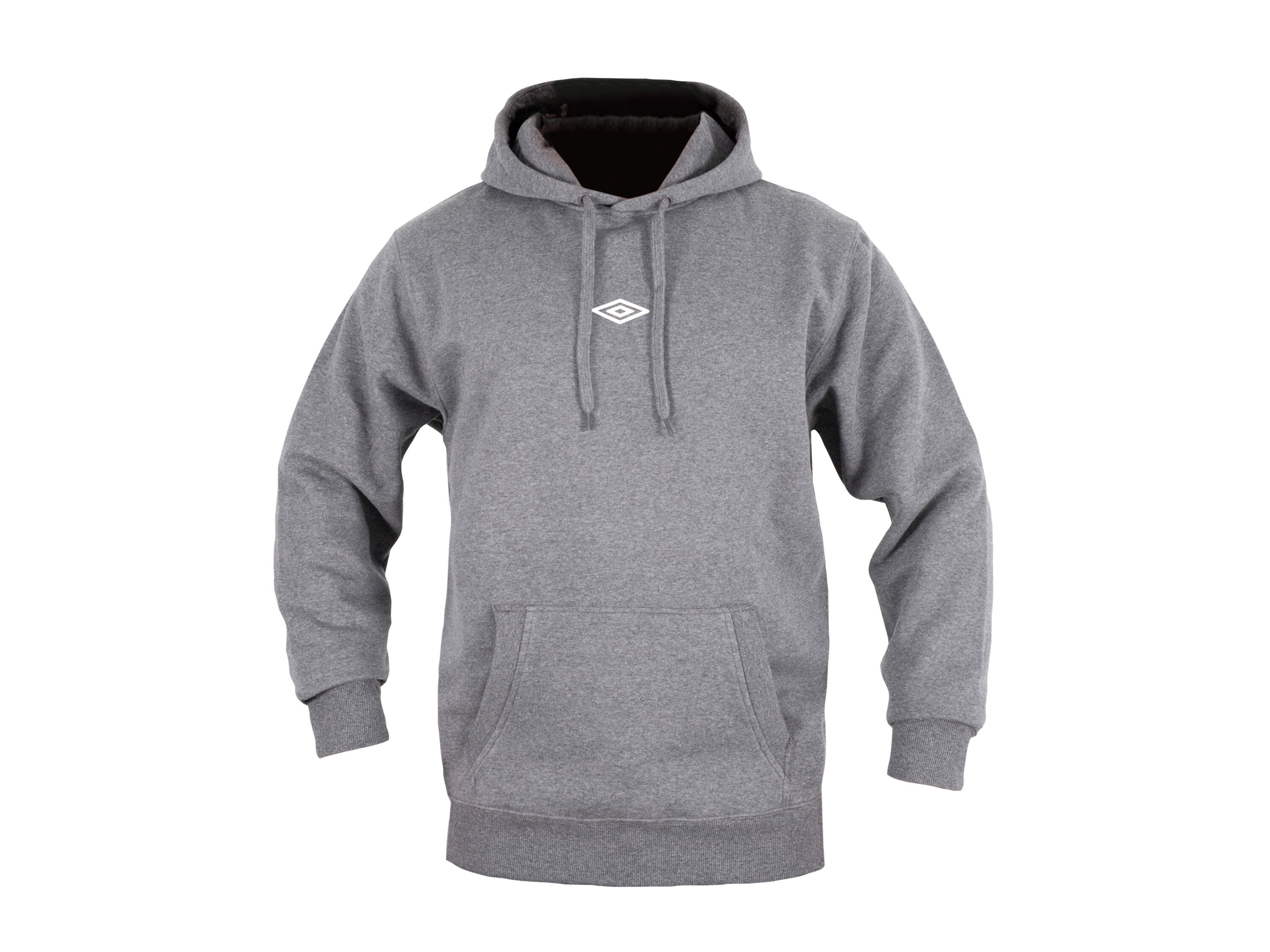 UMBRO Heren hoodie (M, Grijs) - 5054488998811