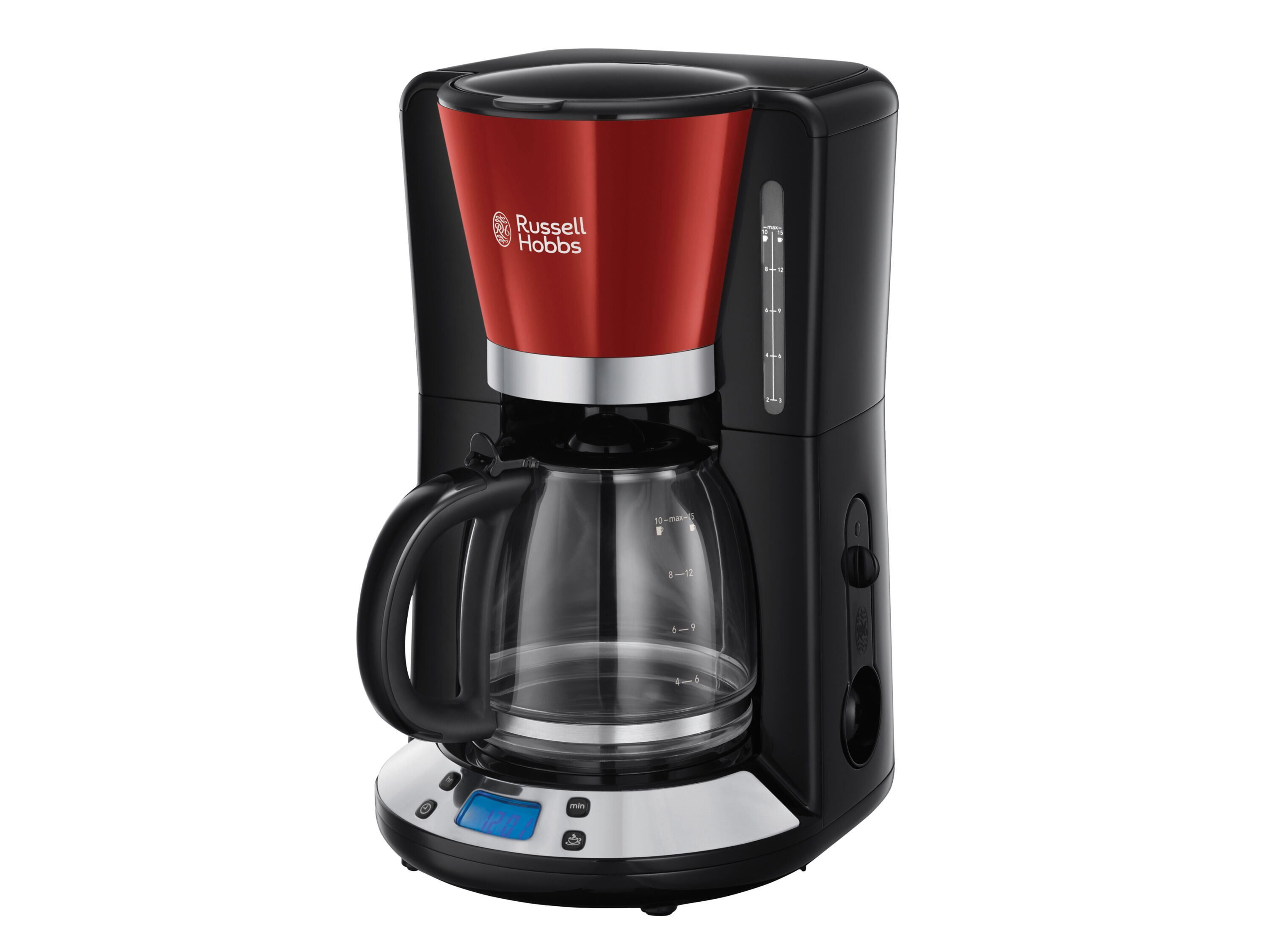 Russell Hobbs Colours Plus Koffiezetapparaat met filter (Rood) - 5038061167818