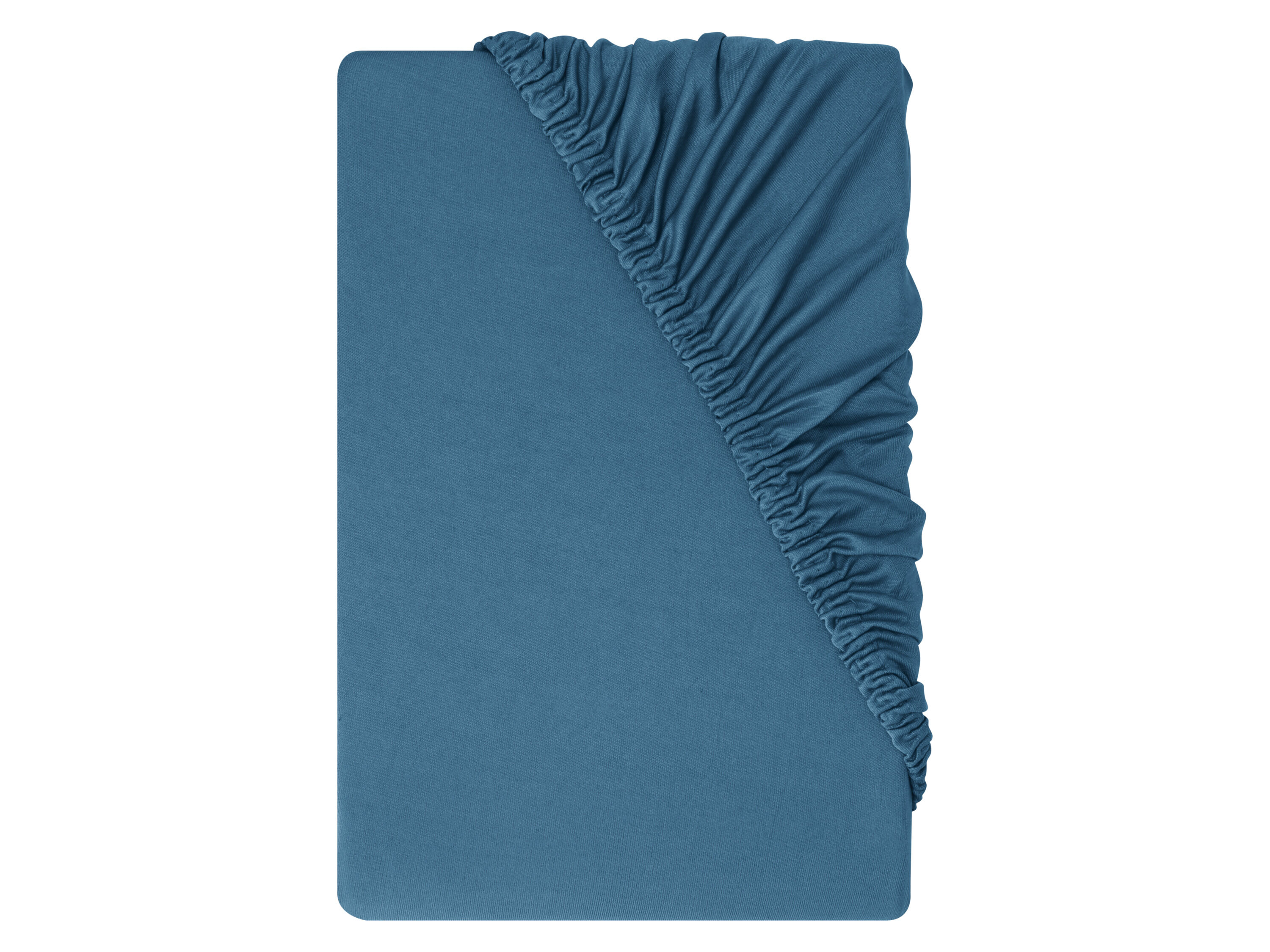 LIVARNO Jersey hoeslaken 90-100 x 200 cm (Blauw) - 4054599255262