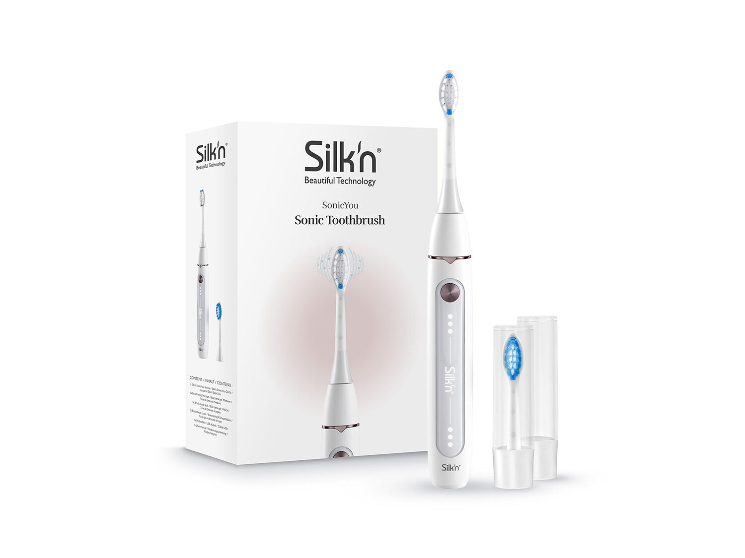 Silk´n SonicYou elektrische sonische tandenborstel, SY1PE1LB001 (Wit) - 8712856068005