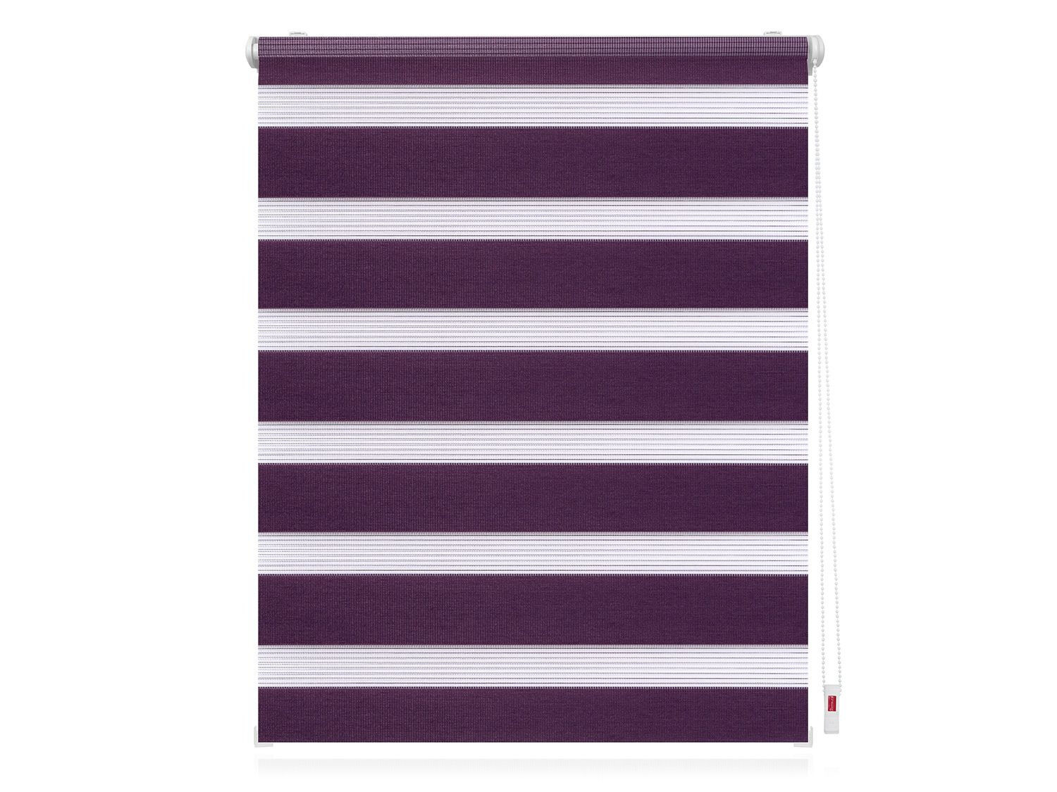 Lichtblick Duo rolgordijn Klemmfix (Rood, 70 x 220 cm) - 4250434158426