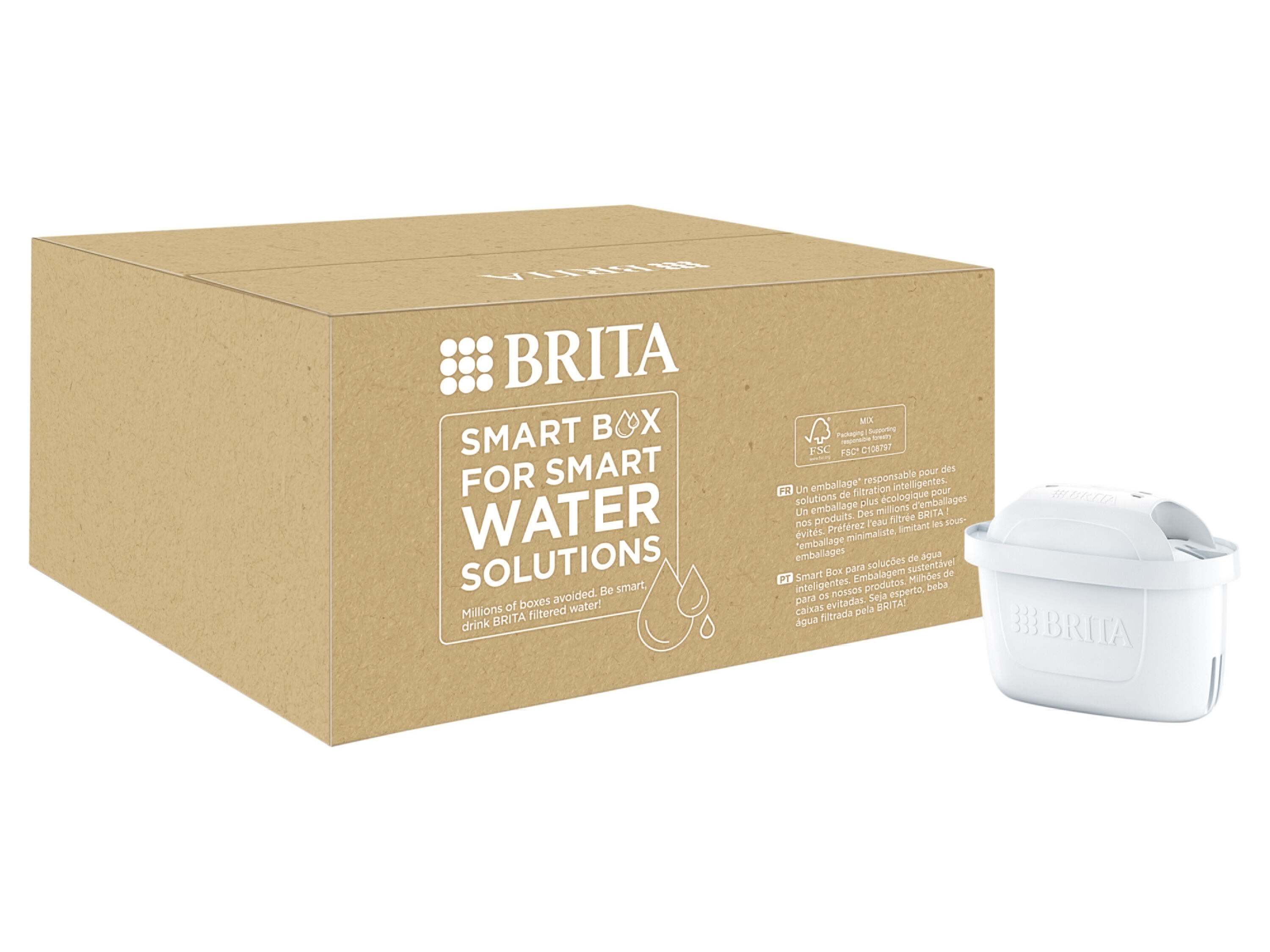 BRITA Set van 12 waterfilters Pure Performance Pack Maxtra Pro - 4006387144197