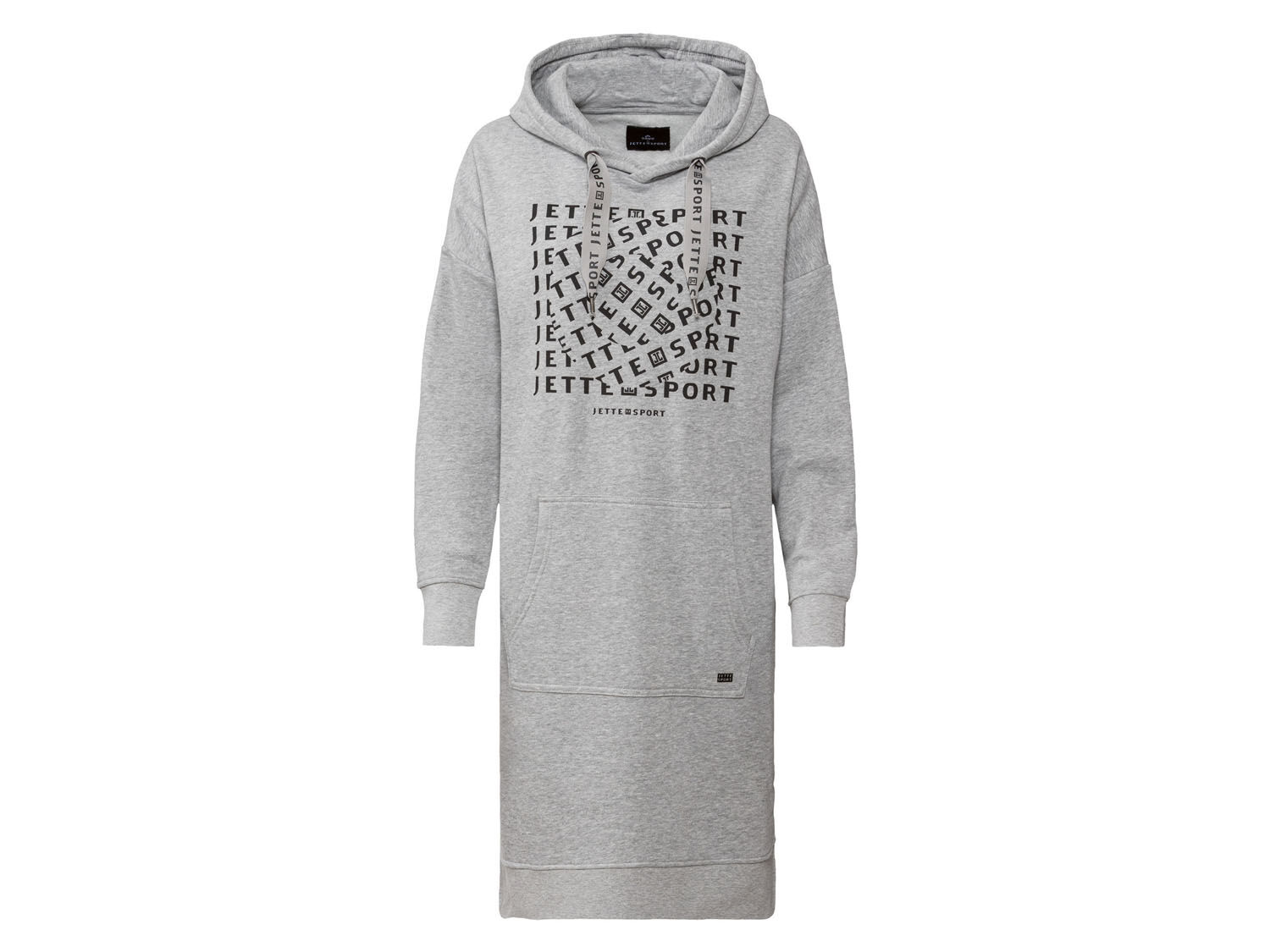 CRIVIT by Jette Sport dames sweaterjurk met katoen (Grijs, XS (32/34)) - 4055333035690