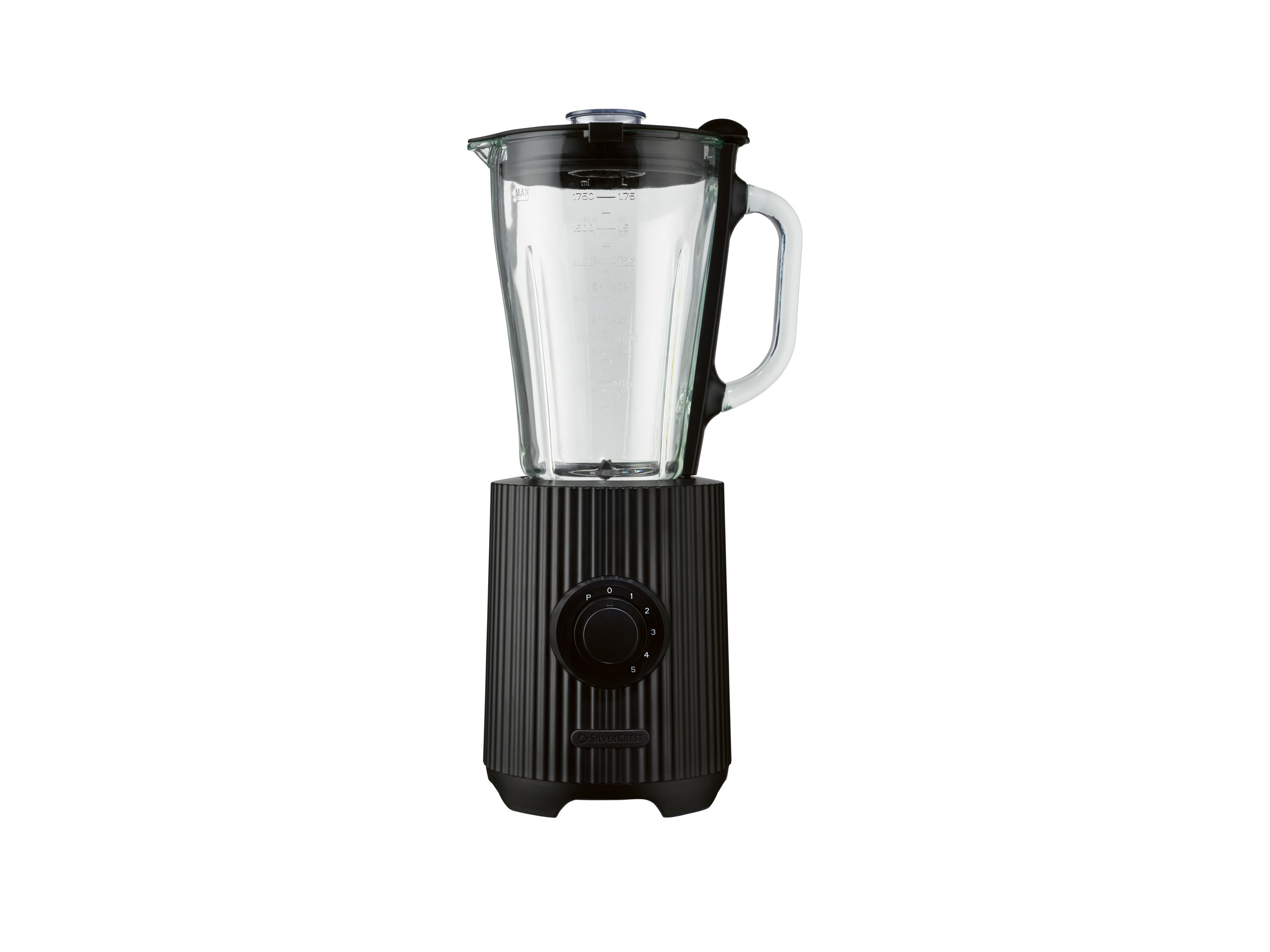 SILVERCREST Blender plissé (Zwart) - 4052916891551