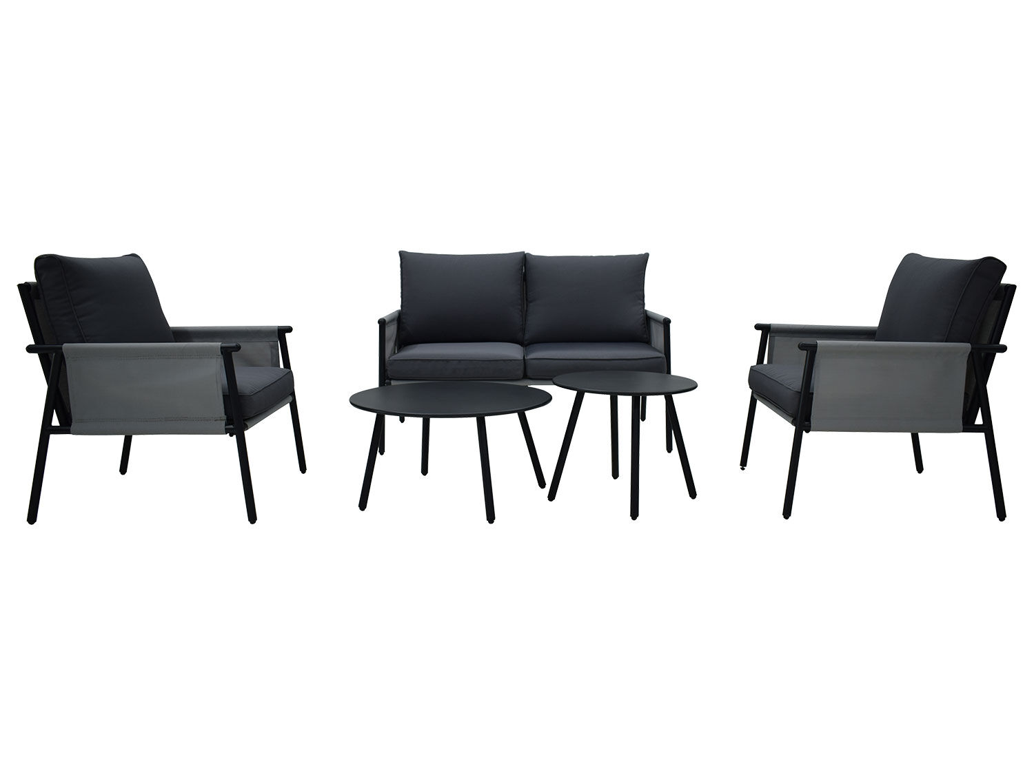 Quadrato Outdoor Loungeset Textilen - 4250886141076