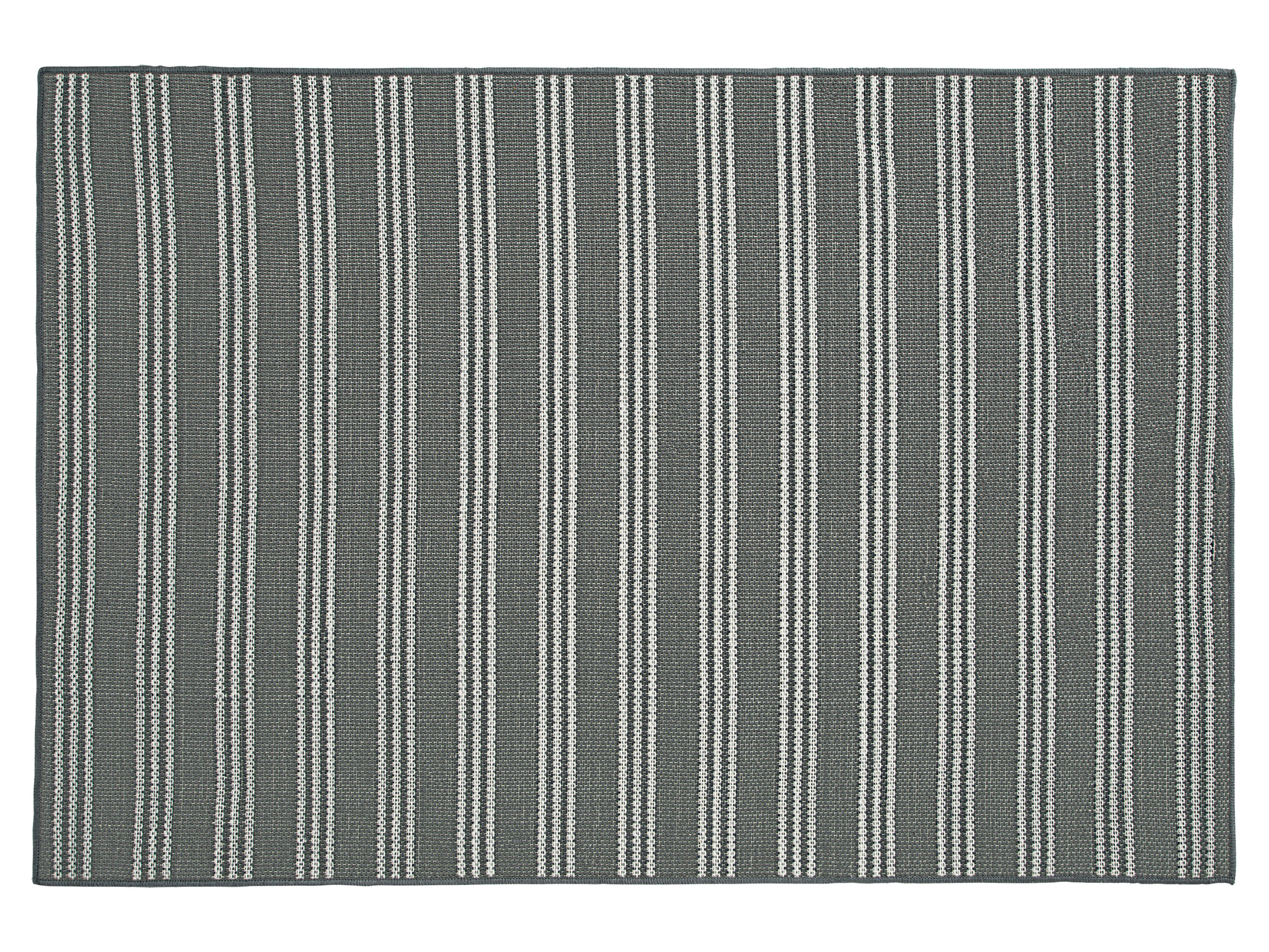 LIVARNO home Buitenkleed 120 x 180 cm (Donkergrijs, crème) - 4335754043161