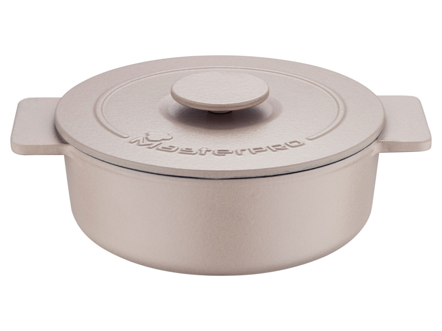 Masterpro Gietijzeren braadpan 26 x 9 cm (Beige) - 6942423908768