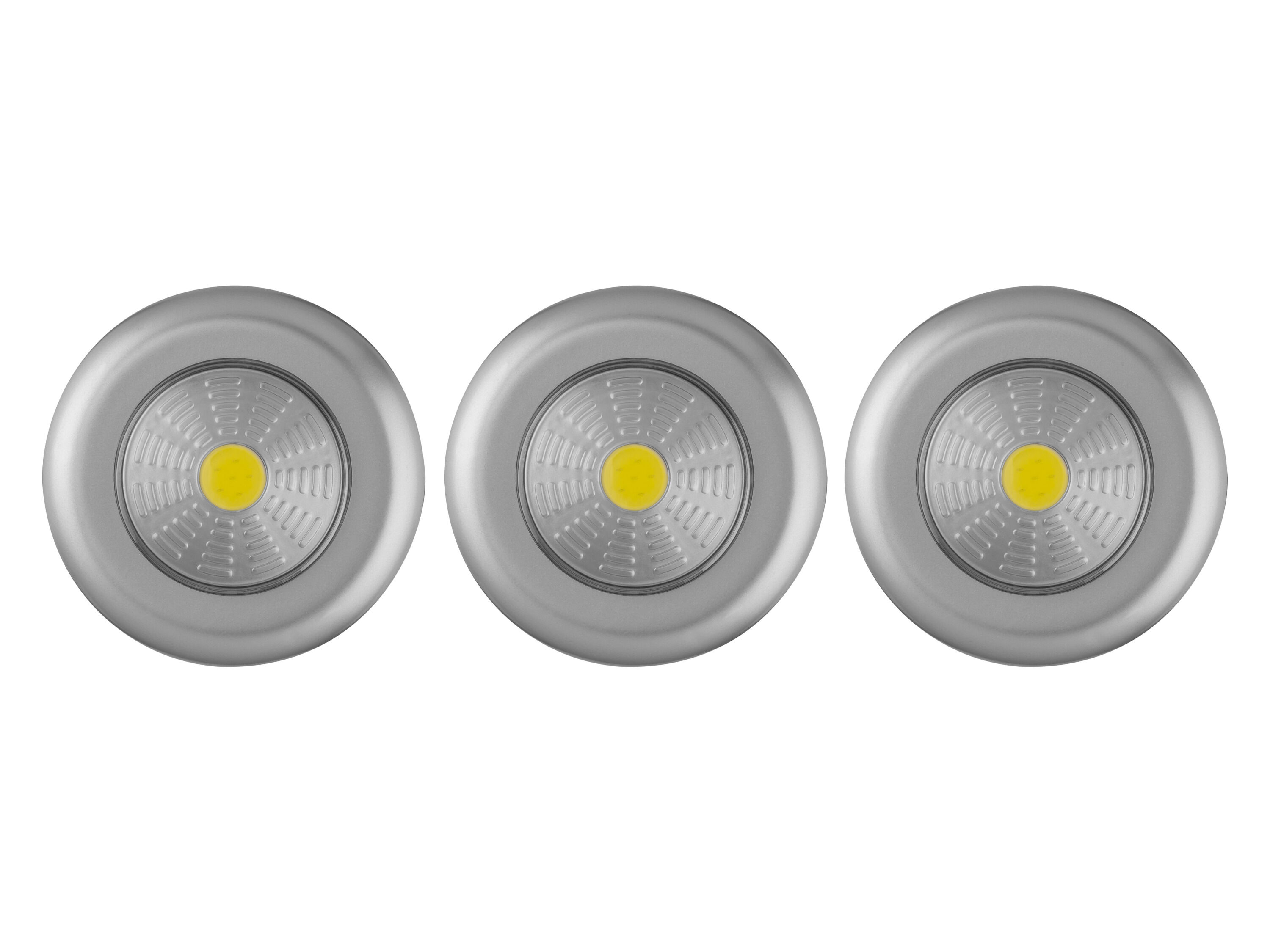 LIVARNO home 3 LED-lampen (Zilver) - 4052916250839
