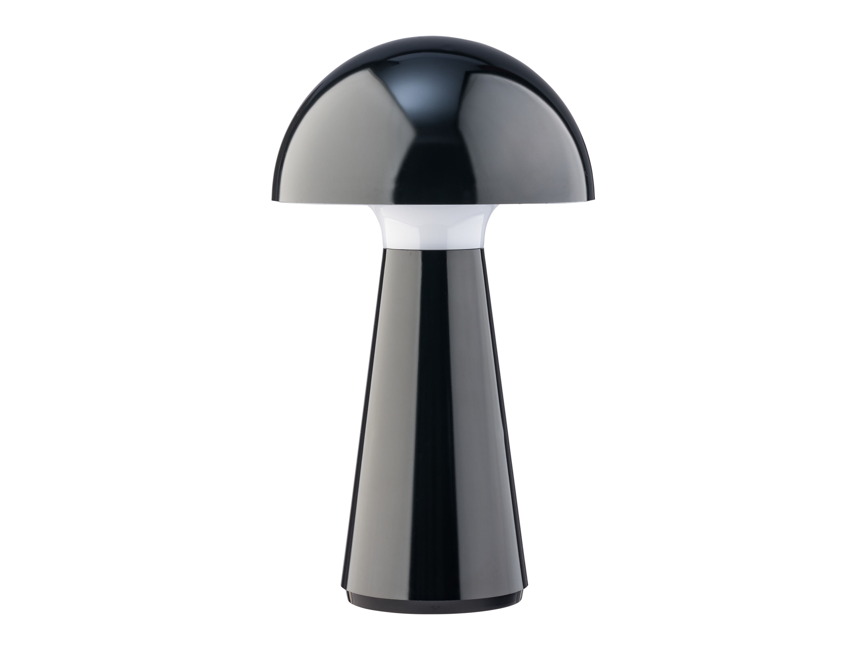 LIVARNO home Accu-tafellamp paddenstoel (Zwart) - 4052916237786