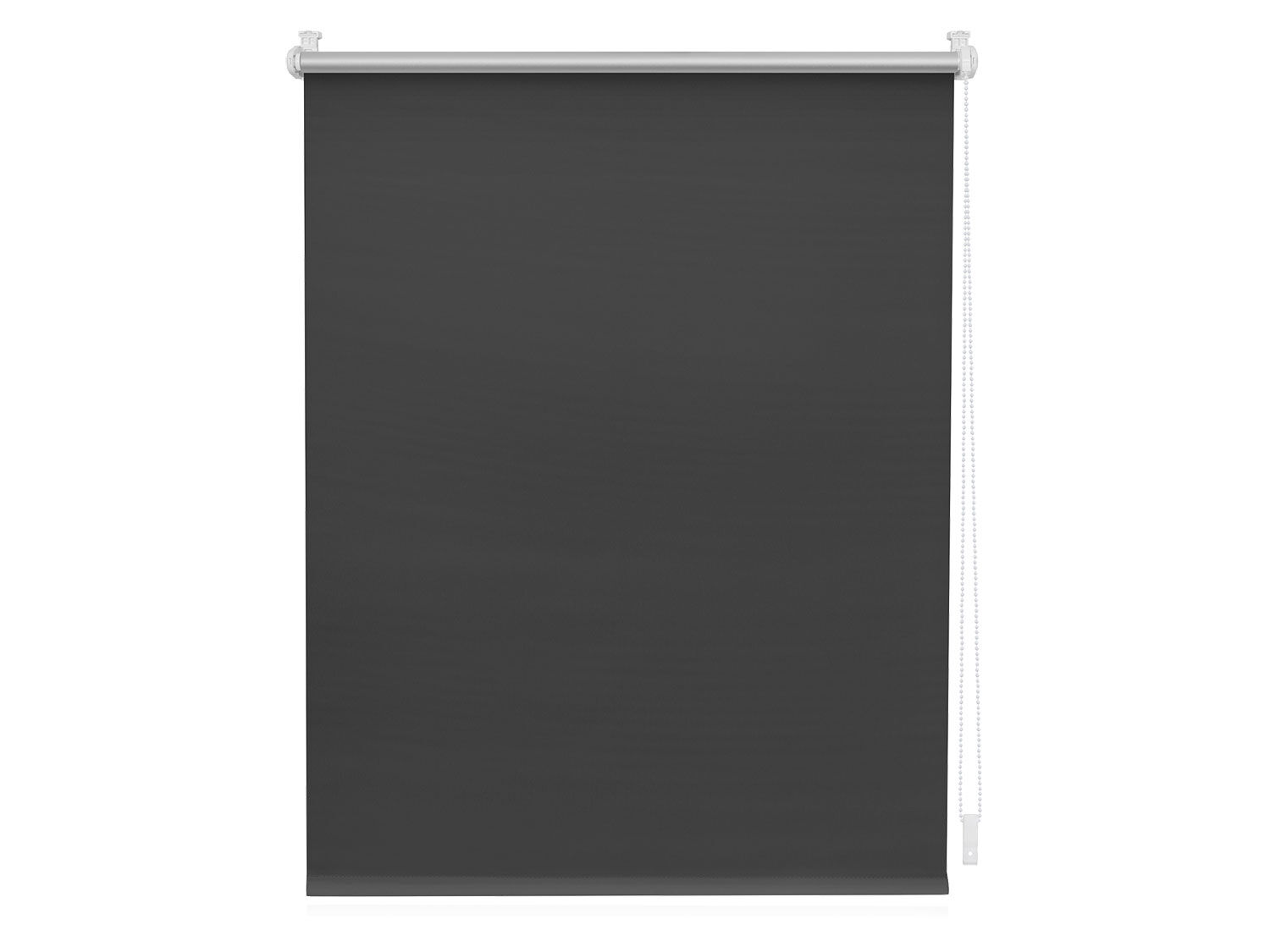 Lichtblick Thermo-rolgordijn Klemmfix (Antraciet, 80 x 150 cm) - 4250434157818
