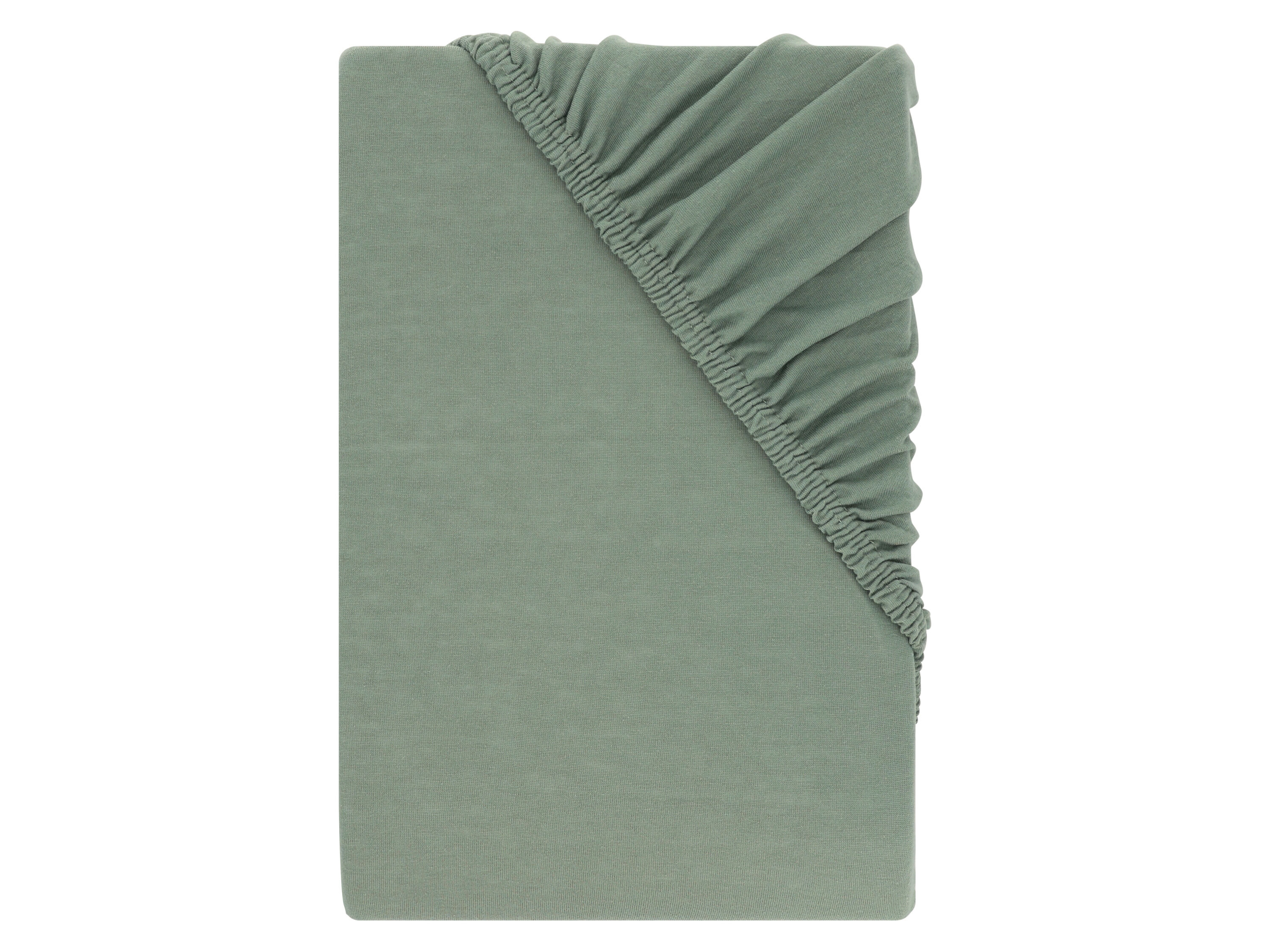 LIVARNO Jersey hoeslaken 140-160 x 200 cm (Groen) - 4052916956625