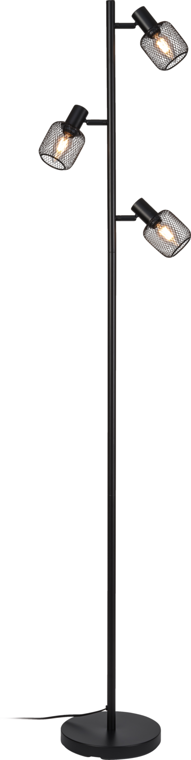 LIVARNO Staande lamp (Zwart) - 4052916812167