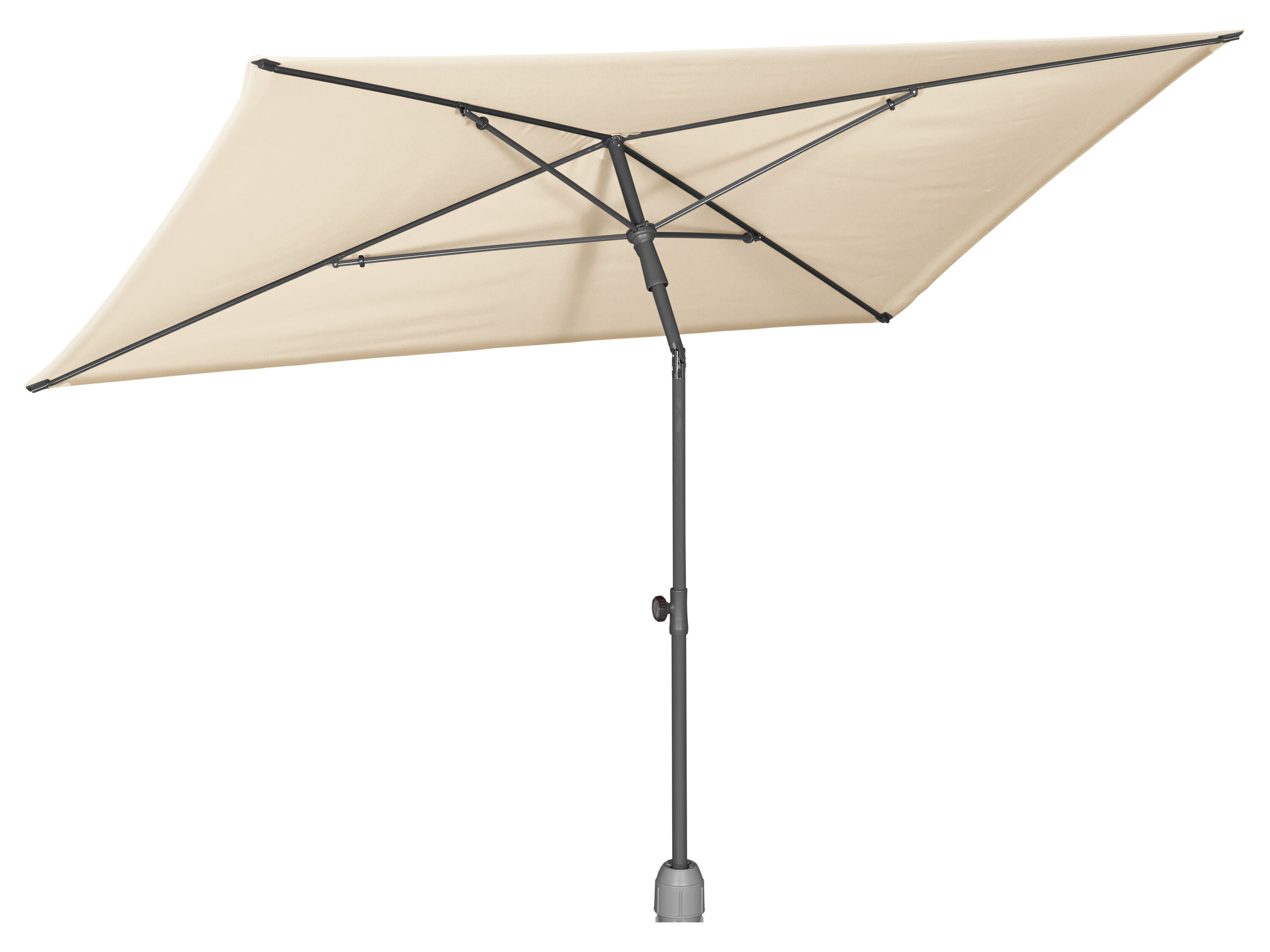 LIVARNO Balkon parasol 210 x 140 cm (Beige) - 4052916931134