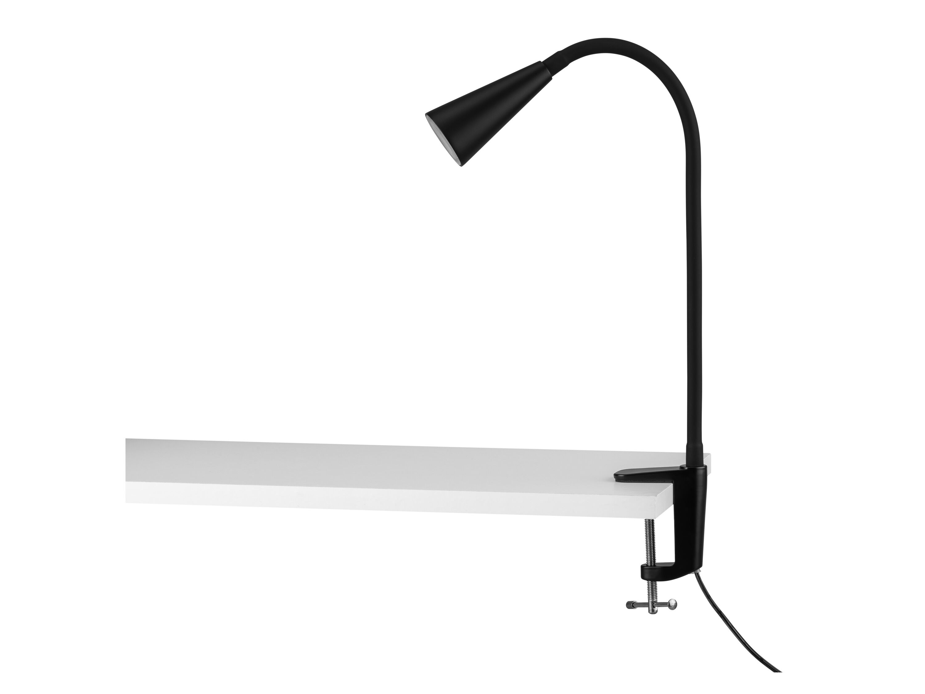 LIVARNO home LED-klemlamp met flexibele arm (Klem spotlight, Zwart) - 4052916189405