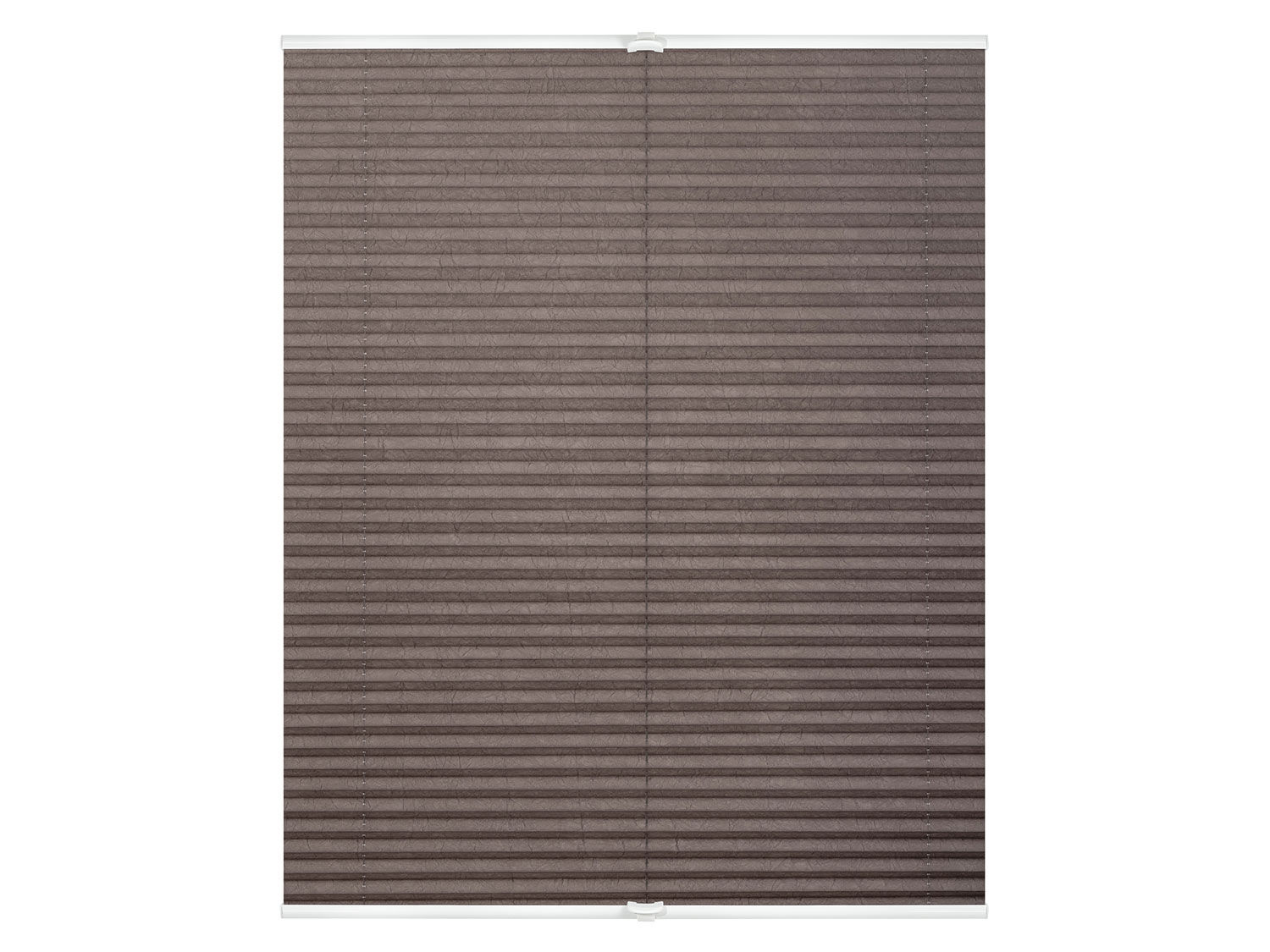 Lichtblick plisségordijn Klemmfix (Taupe, 60 x 130 cm) - 4250434158747