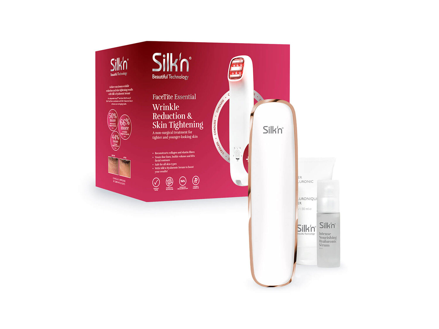 Silk´n FaceTite Essentials antiverouderingsapparaat H2120/H2130 - 8712856066735