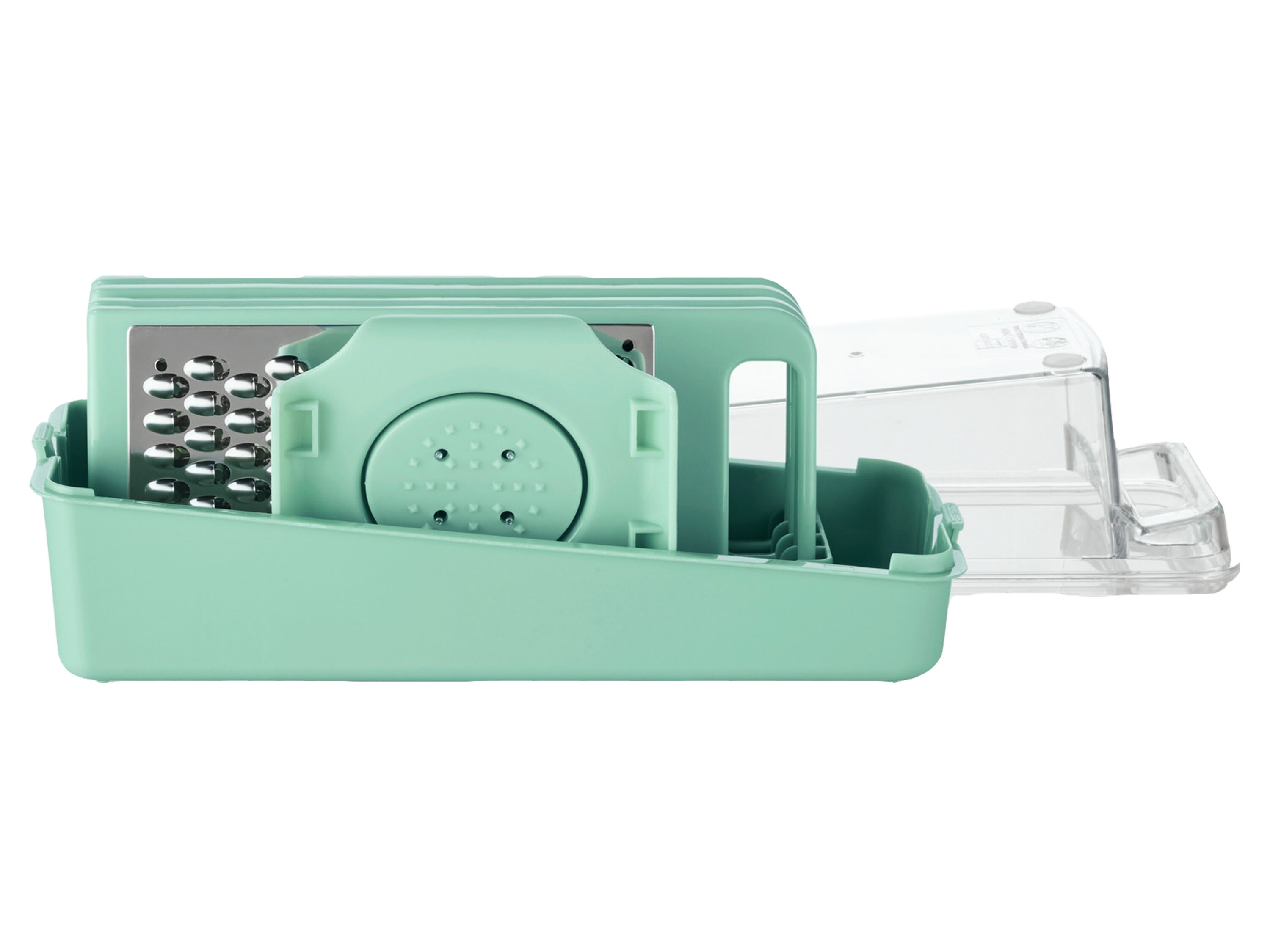 LIVARNO home Multifunctionele rasp of raspenset (4 opzetstukken) - 4052916195871