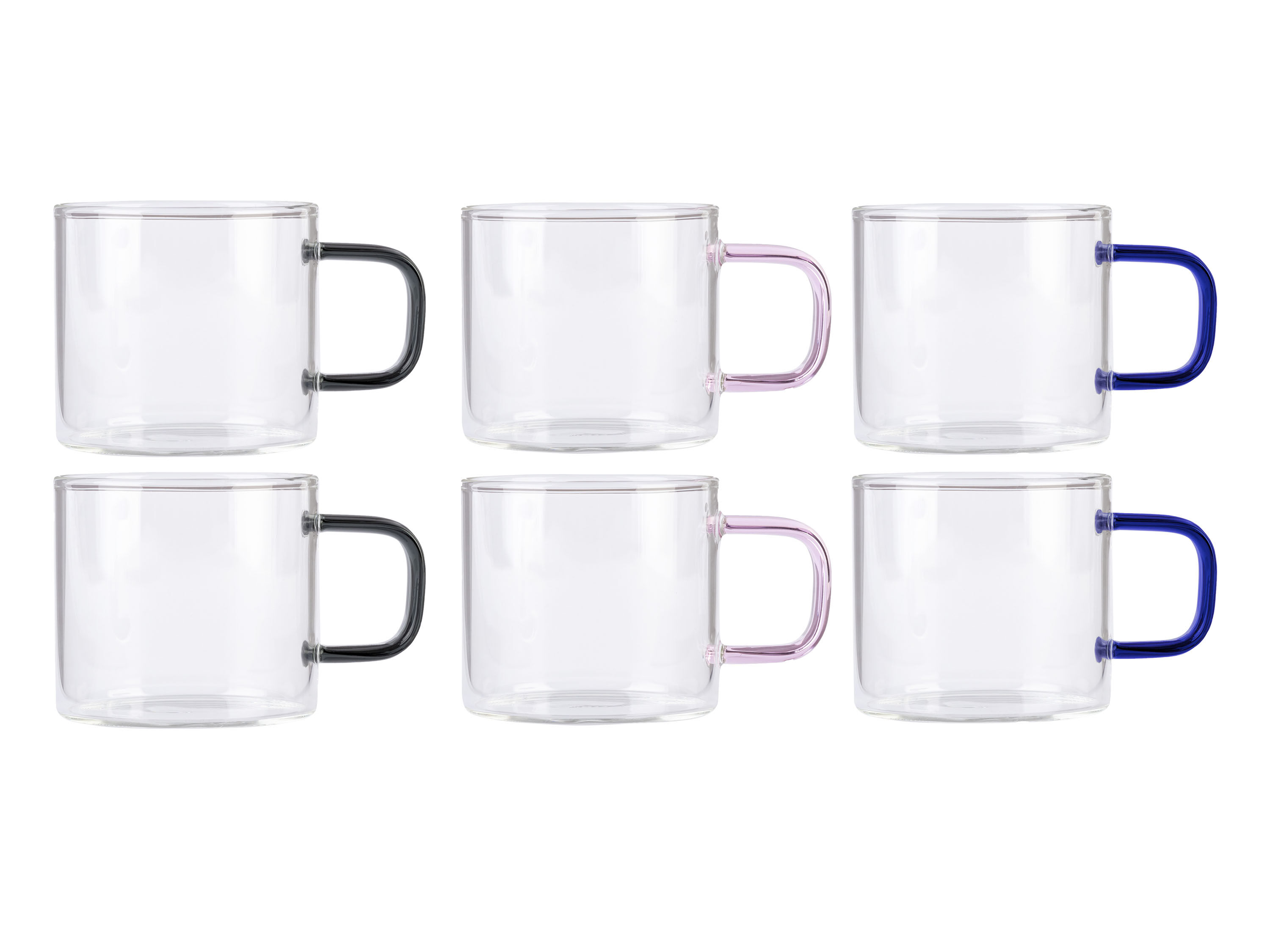 ERNESTO Glazenset (Espressokopjes set van 6) - 4334036068564