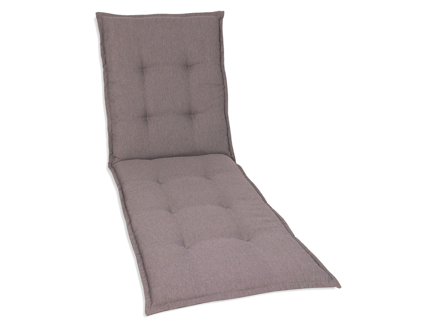 GO-DE Textil Tuinkussen (Stoelkussen voor een ligbed, Taupe) - 4014082100622