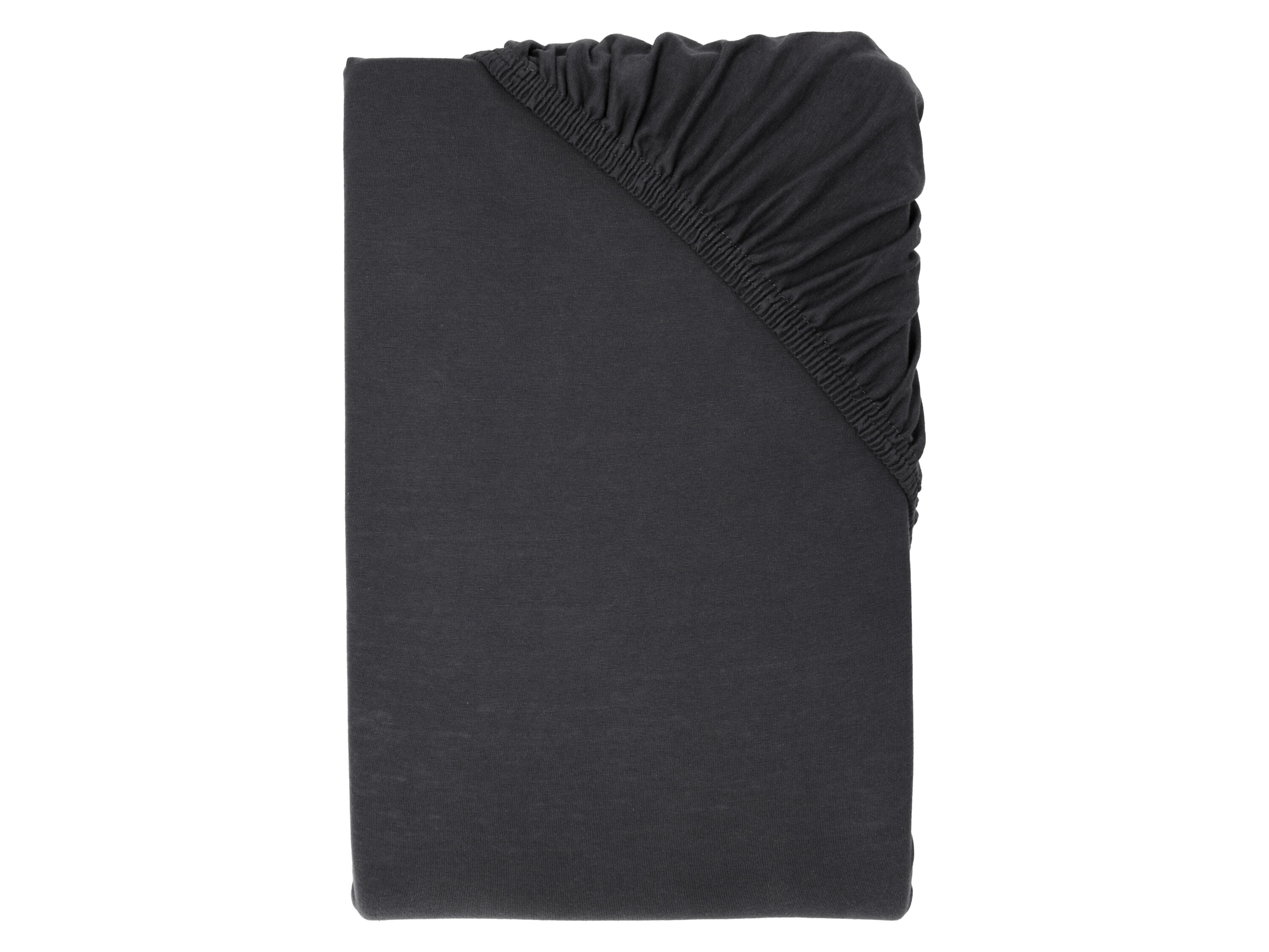 LIVARNO Jersey hoeslaken 90-100 x 200 cm (Antraciet) - 4052916923252