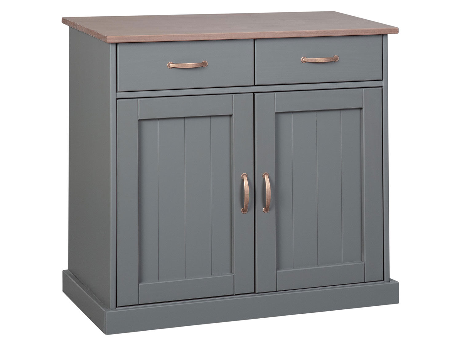 Inter Link Dressoir Westerland (Met 2 lades en 2 draaideuren, Grijs) - 3050187504850