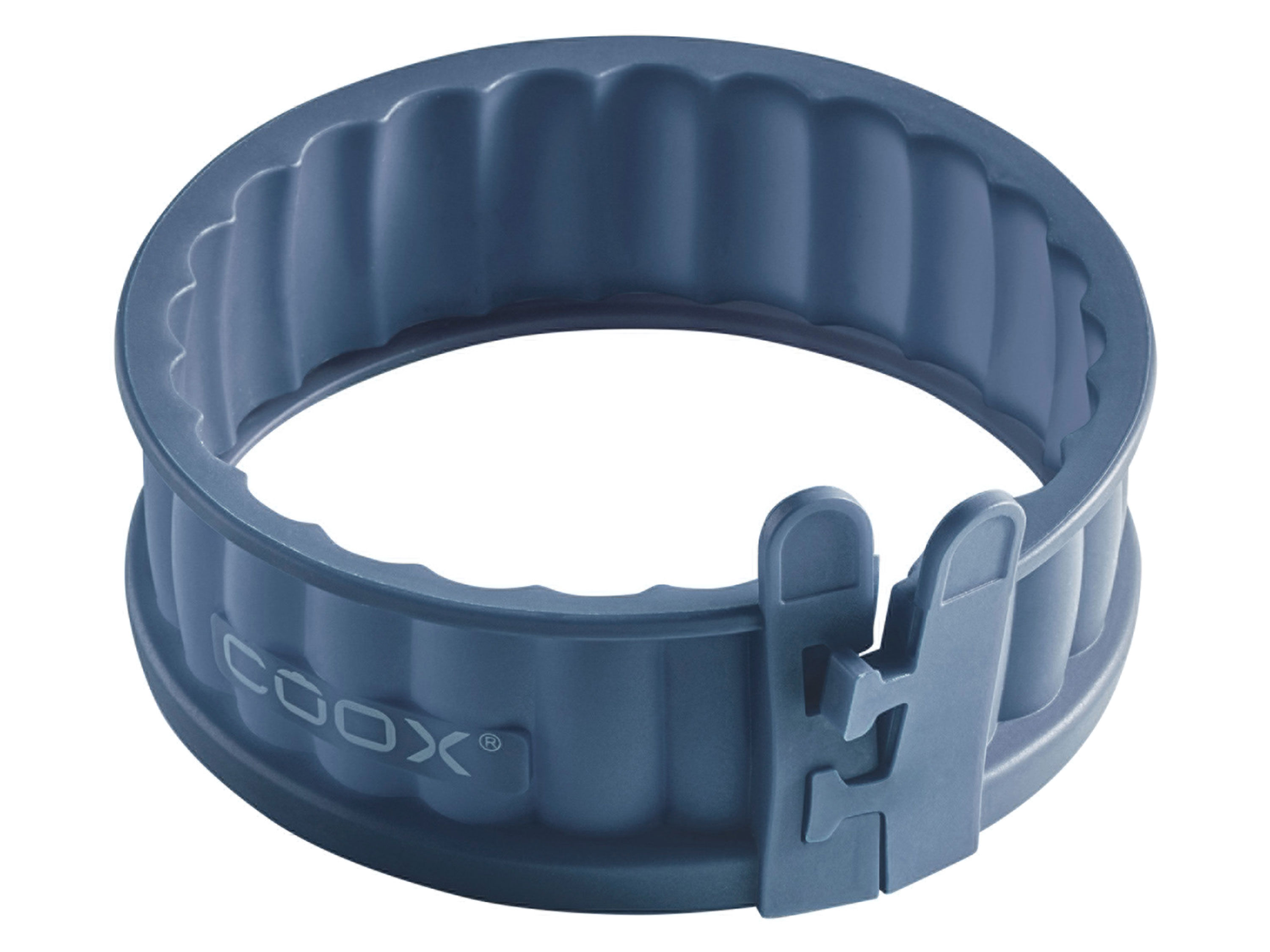 Coox Quichevorm met glazen bodem Ø 12 cm (Donkerblauw) - 4260191681242
