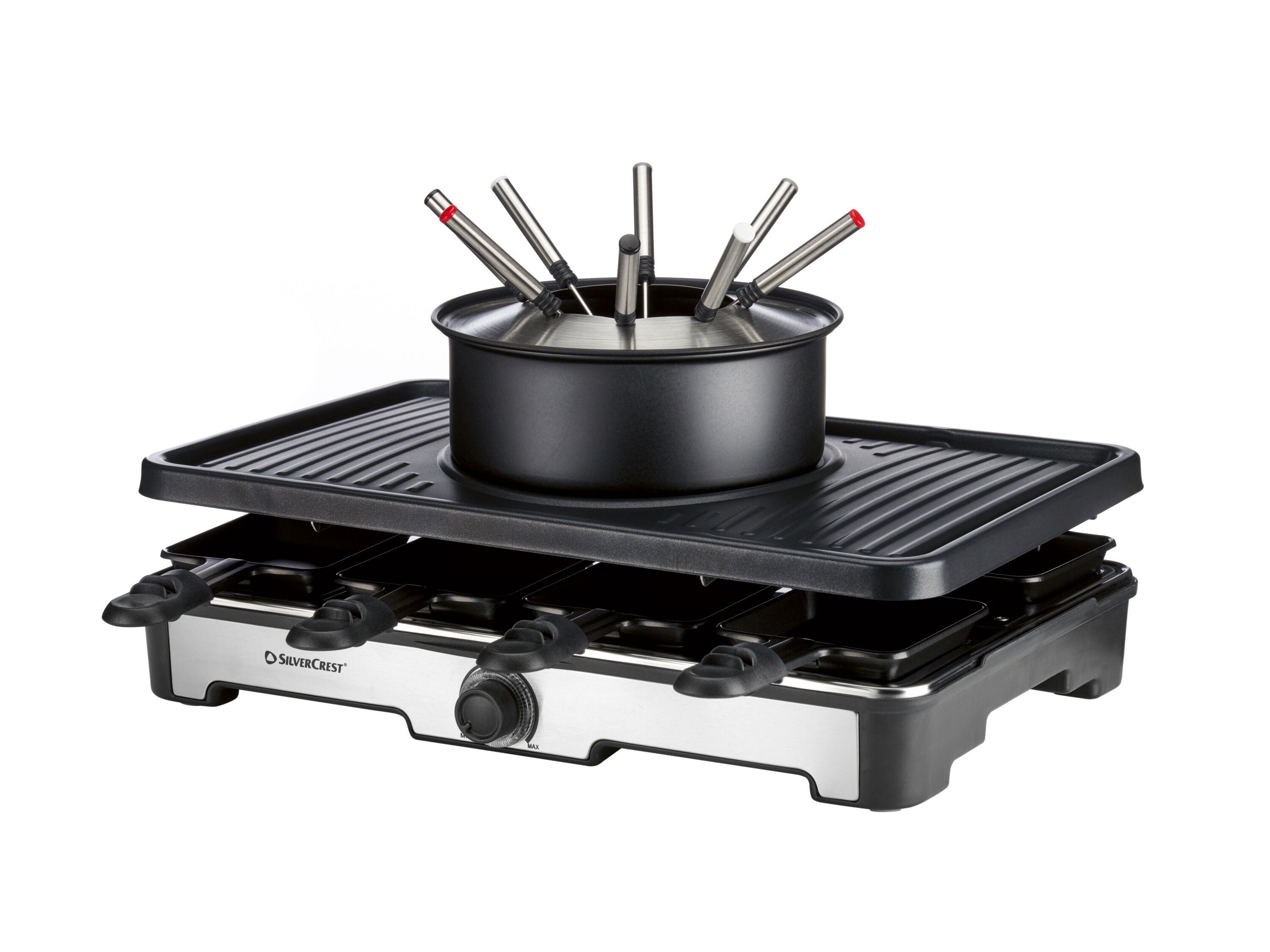 SILVERCREST Gourmetstel met fonduepan - 4052916866245