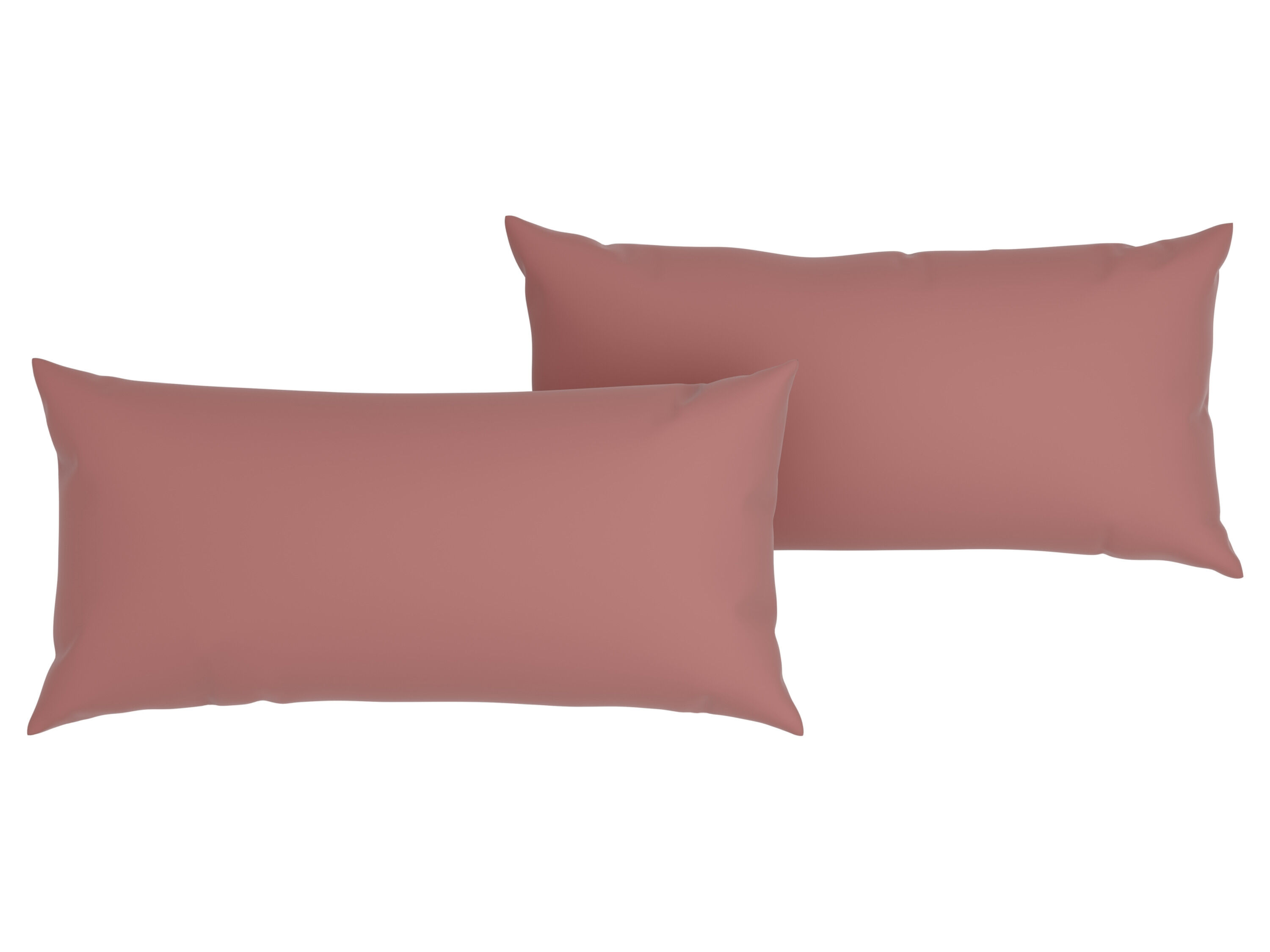 LIVARNO home 2 Mousseline kussenslopen 80 x 40 cm (Lichtroze) - 4052916638941