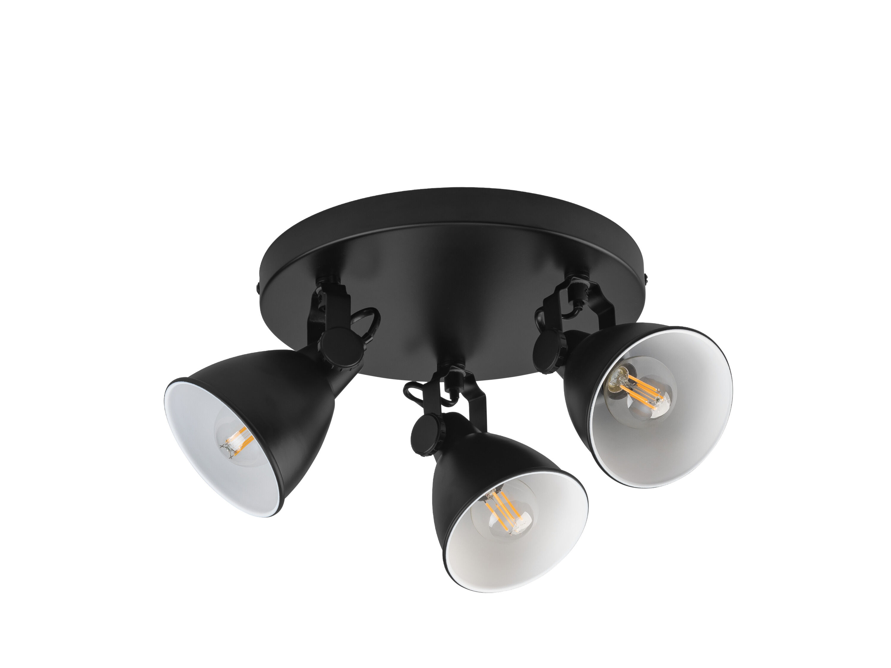 LIVARNO home LED-plafondlamp met draaibare spots (Plafondspots, Zwart) - 4052916199695