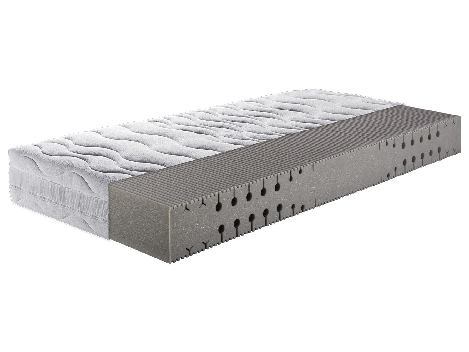 Breckle Koudschuim matras Pro Body S 592 (Medium (H2), 90 x 200 cm) - 4019473305723