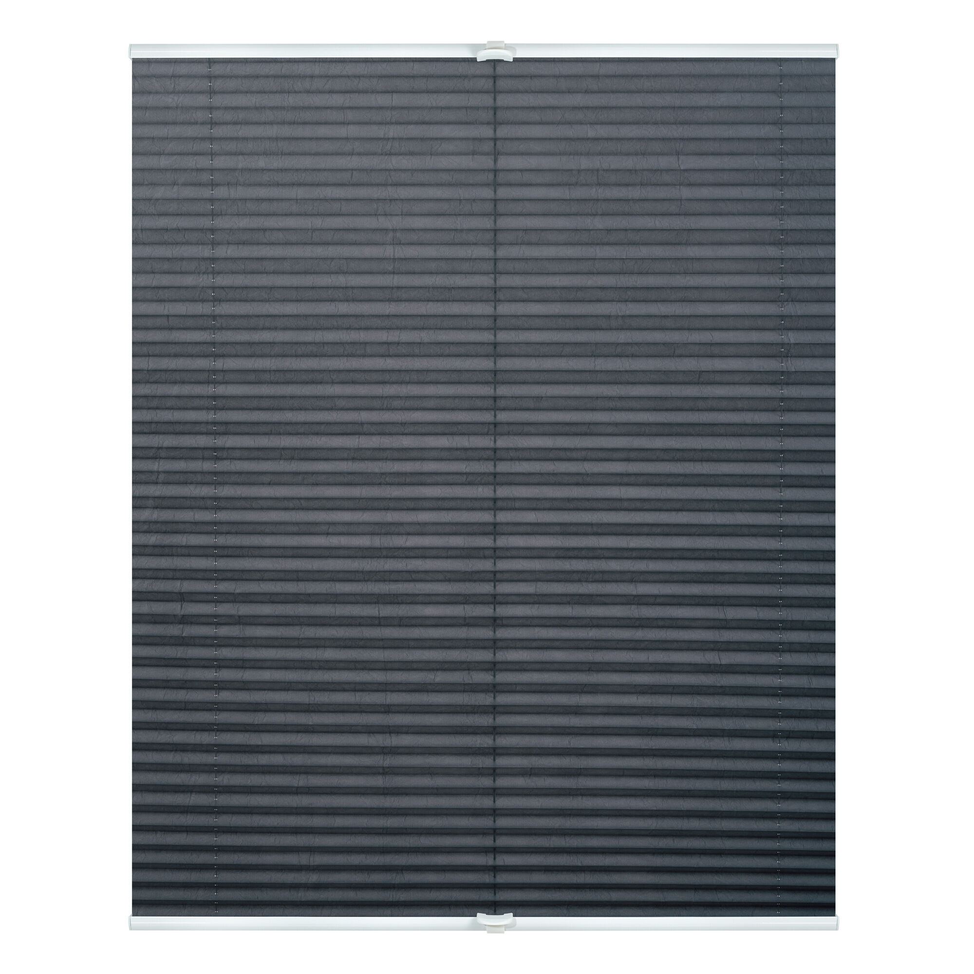 Lichtblick plisségordijn Klemmfix (Grijs, 95 x 130 cm) - 4250434158662