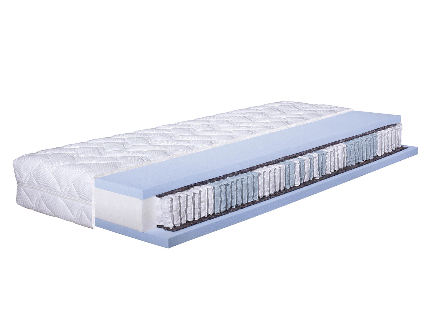 Hn8 Schlafsysteme Pocketvering matras Dream TA 1000 (Stevig (H3), 80 x 200 cm) - 4046277402679