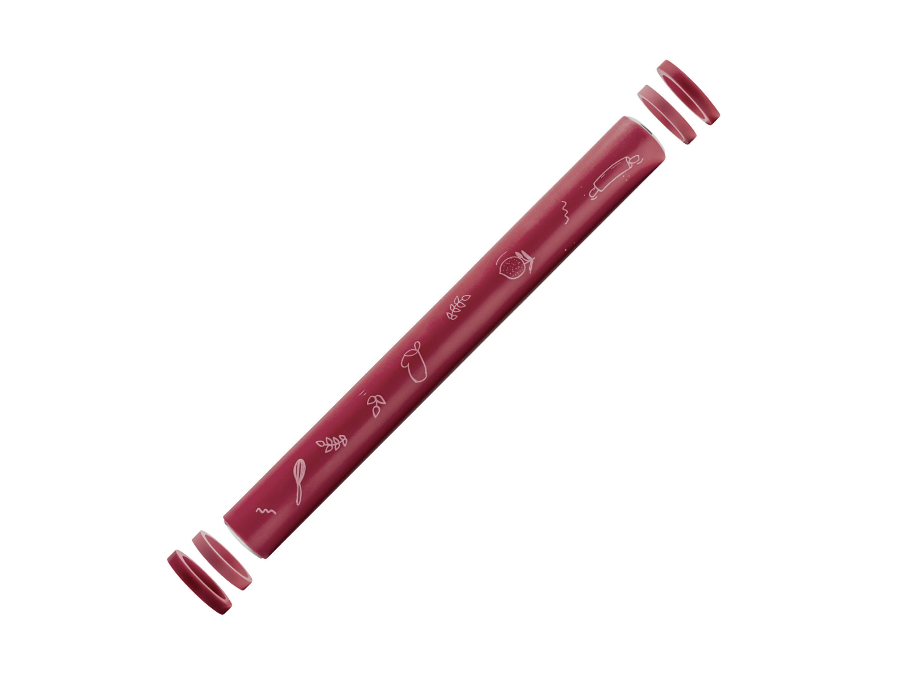 Coox Bakmat of deegroller (Deegroller, Rood) - 4260191680962