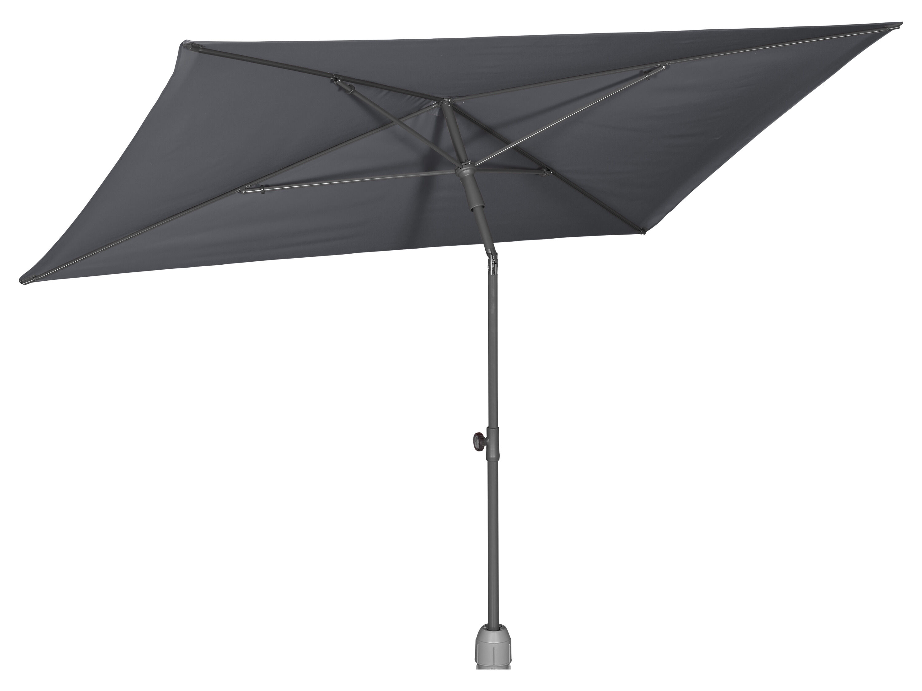 LIVARNO Balkon parasol 210 x 140 cm (Antraciet) - 4052916931141