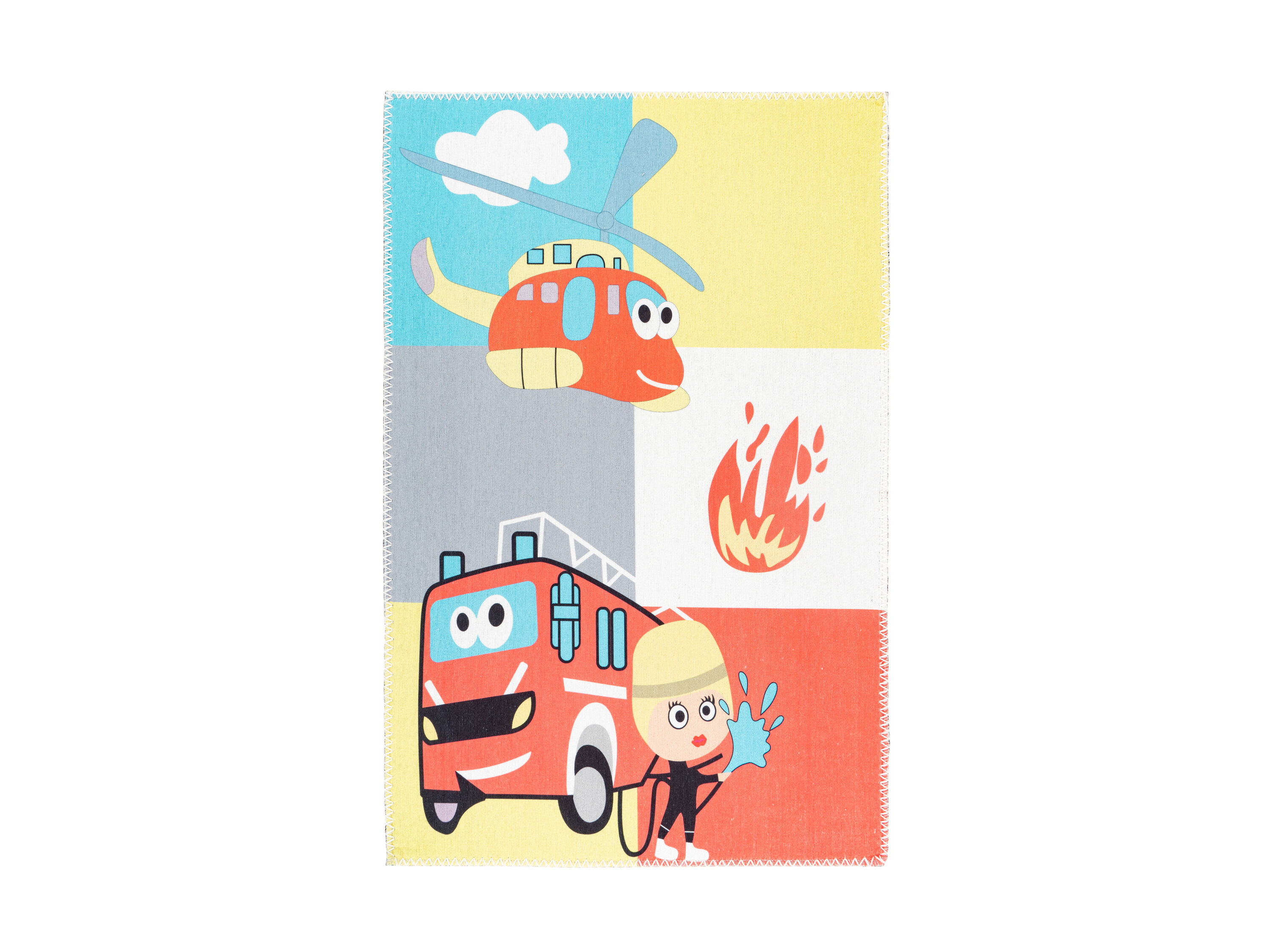 Arte Espina Kindervloerkleed Playground (Multi, 120 x 180 cm) - 4063074486367