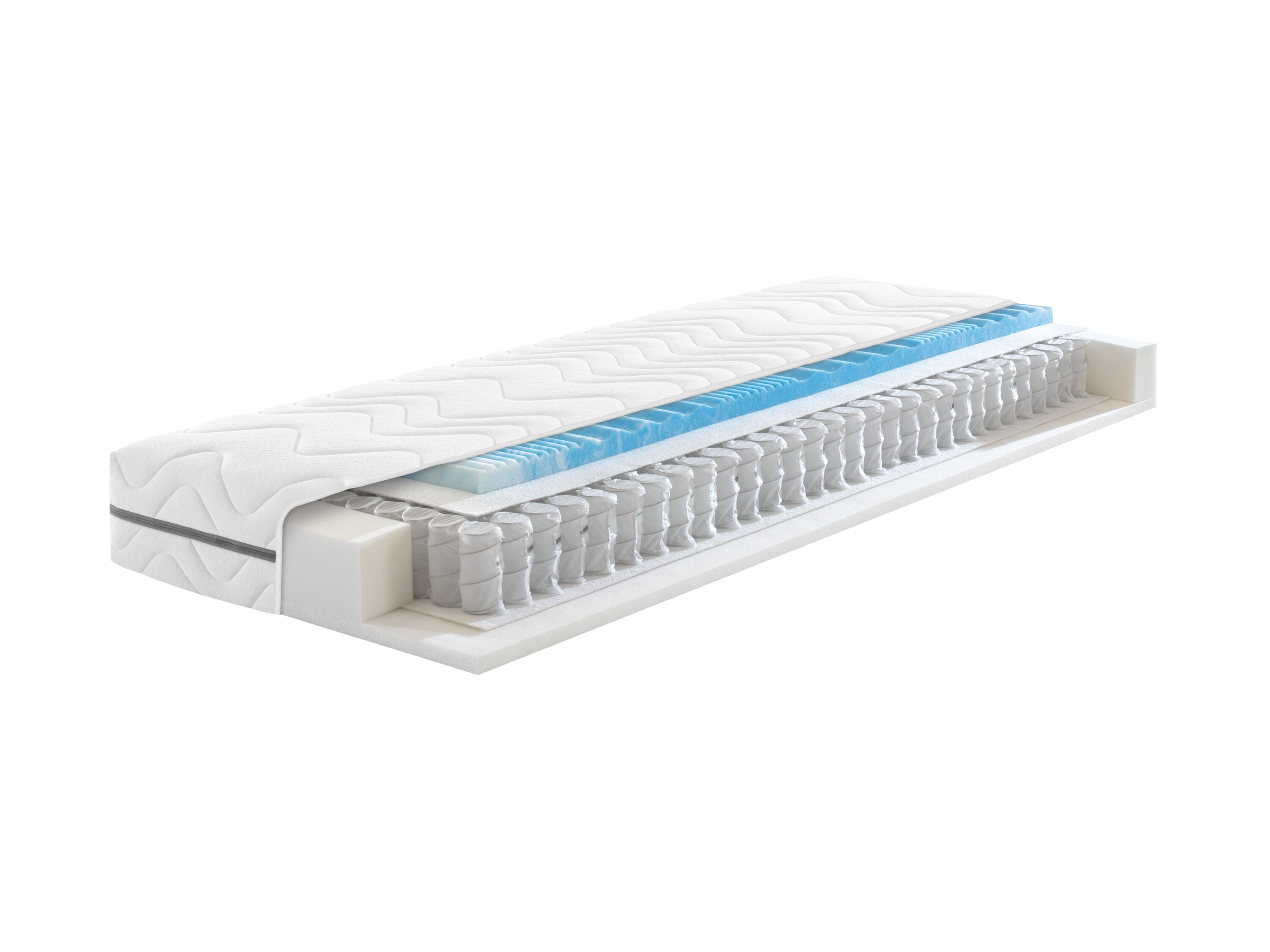 f.a.n. Pocketvering matras Solina Top T (Medium/stevig, 80 x 200 cm) - 4000863132159