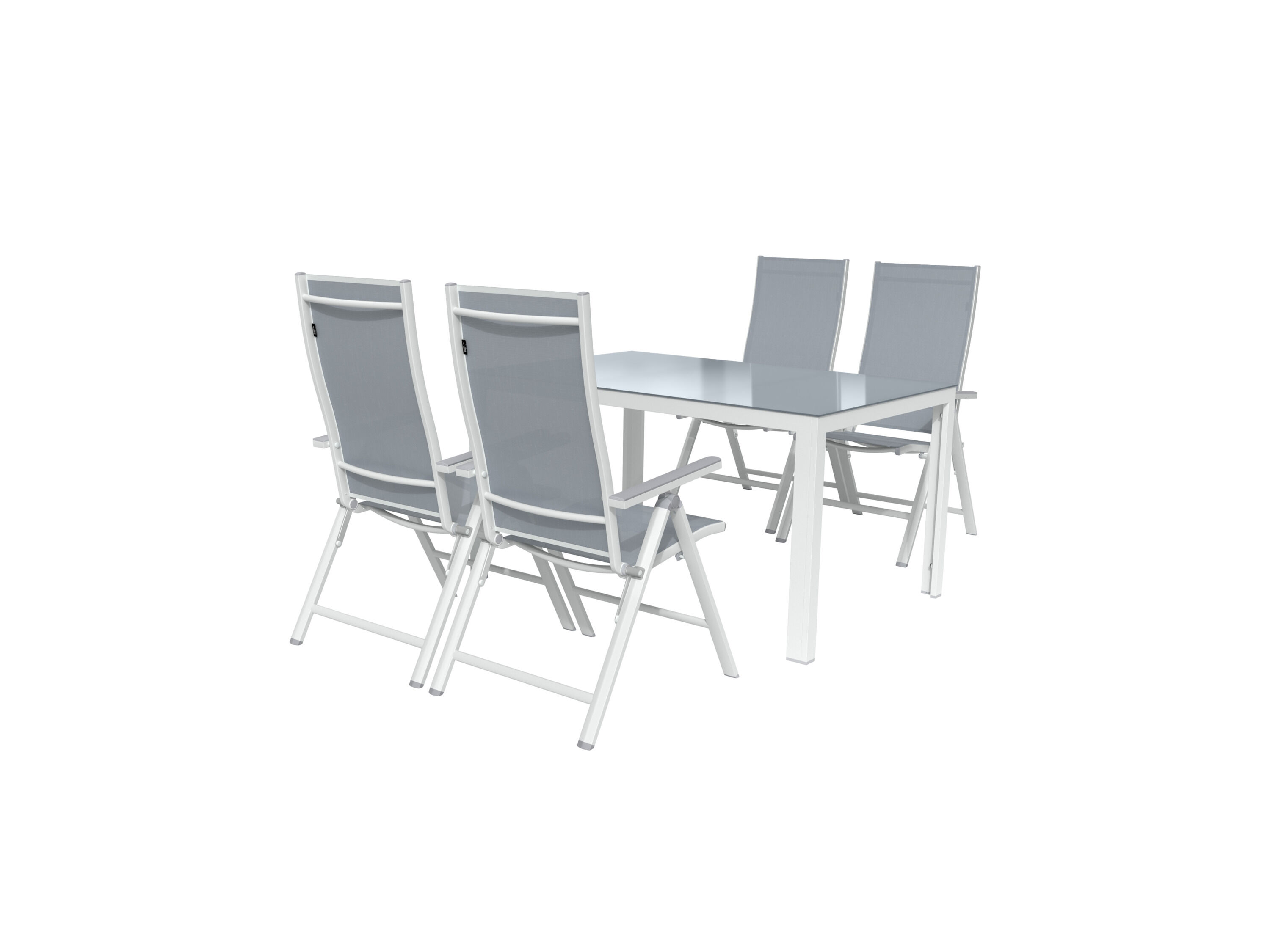 LIVARNO home Aluminium tuinset Houston 5-delig