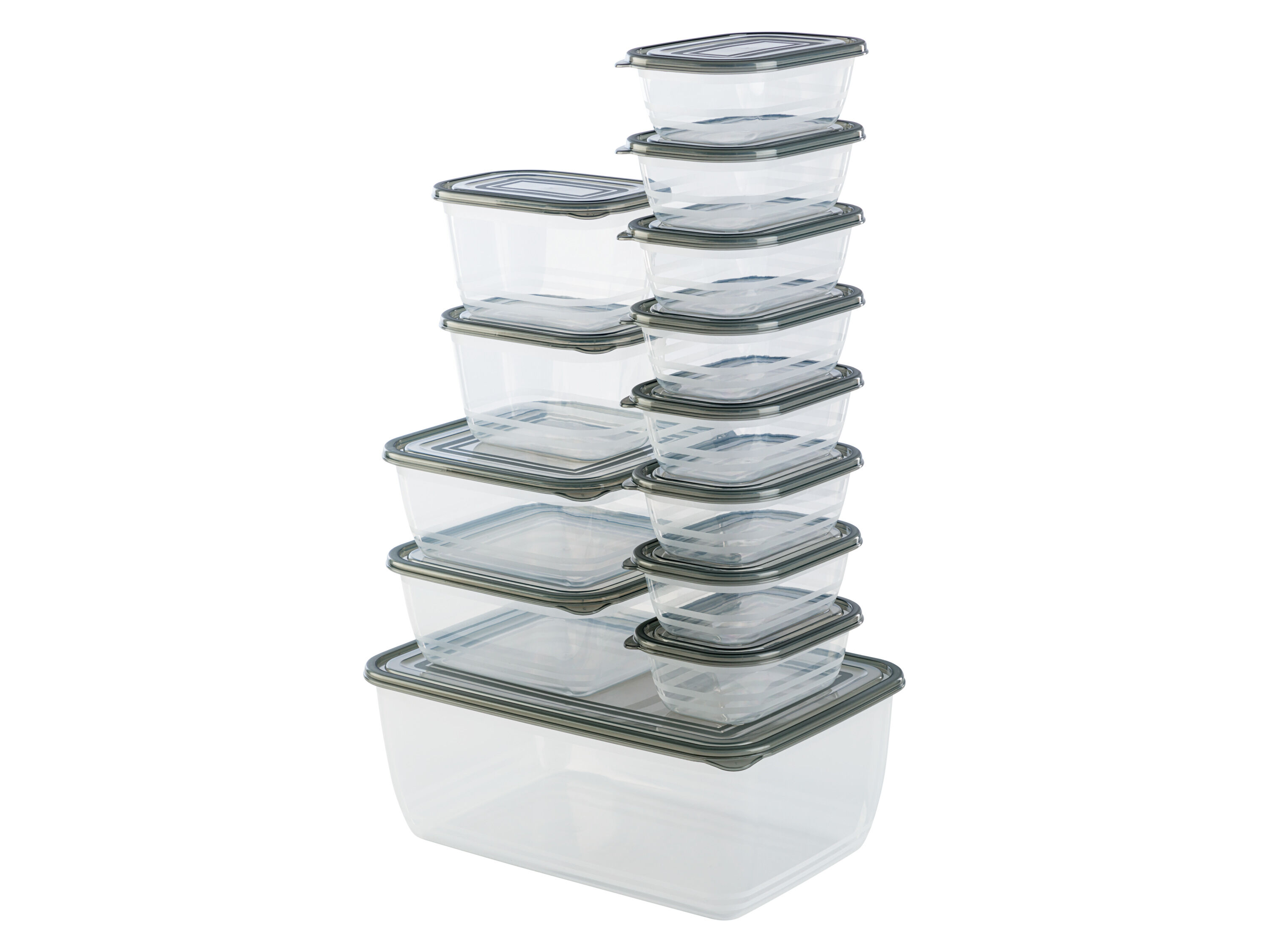 LIVARNO home Vershouddozenset (Grijs) - 4052916177716