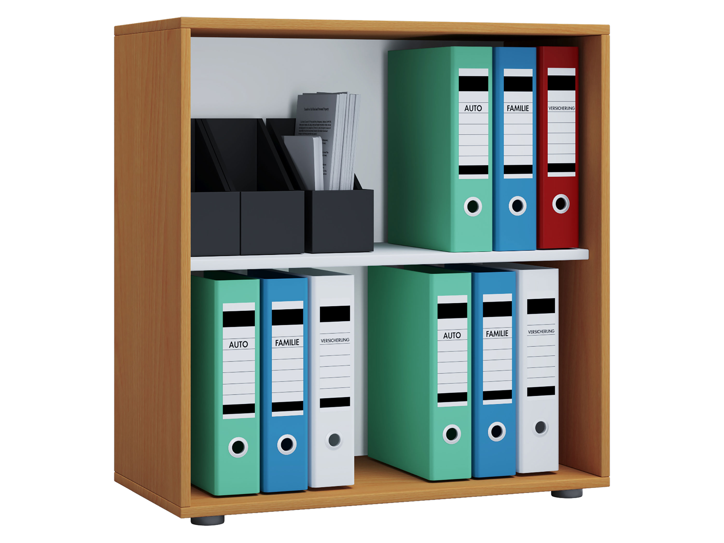 VCM Kast Lona (Zonder deuren, beuken, L) - 4051814370762