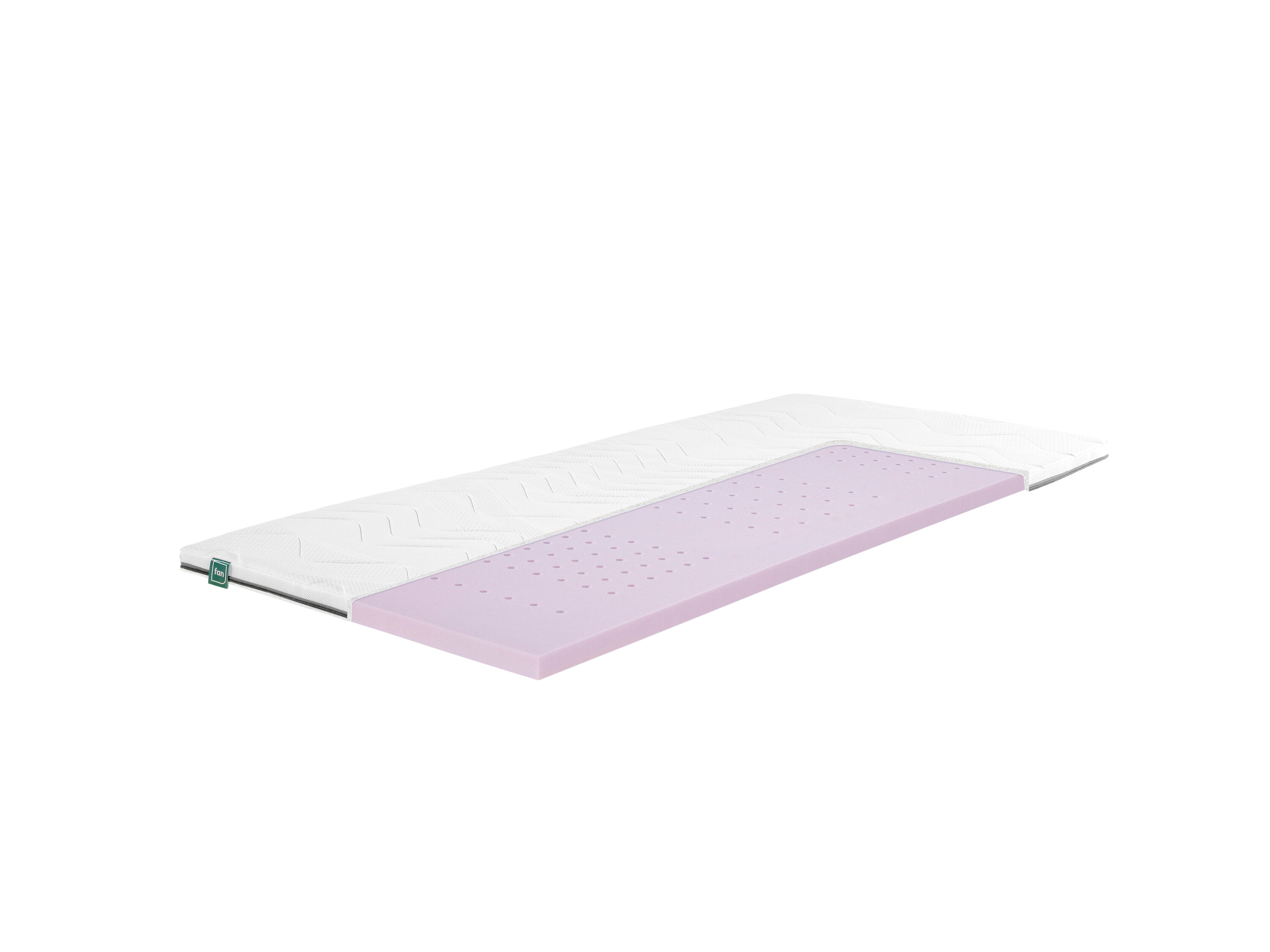 f.a.n. Hybrideschuim topper fan Flex Side Clima (Stevig (H3), 90 x 200 cm) - 4000863161548