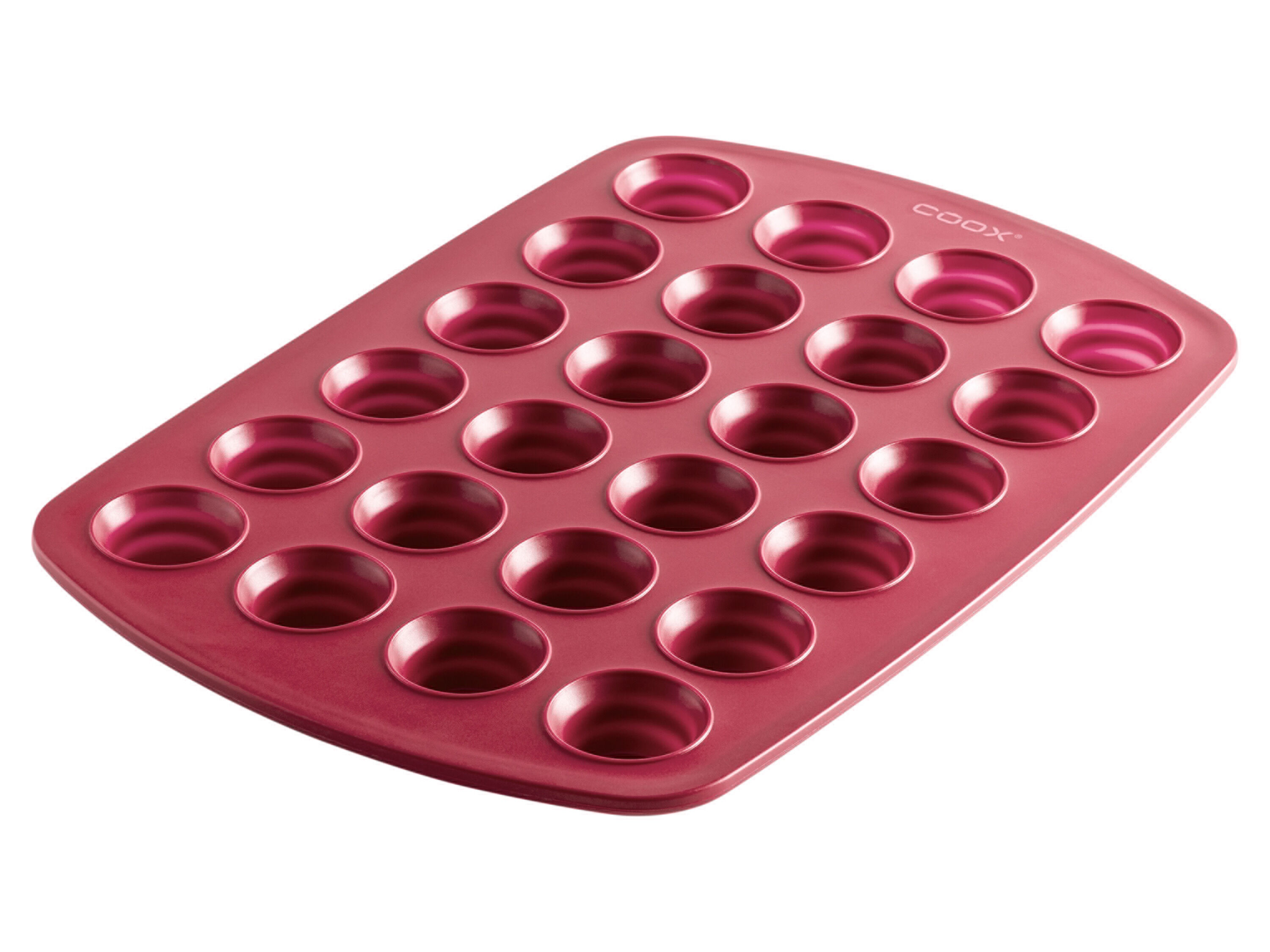 Coox Siliconen muffin bakvorm (Rood) - 4260191680603