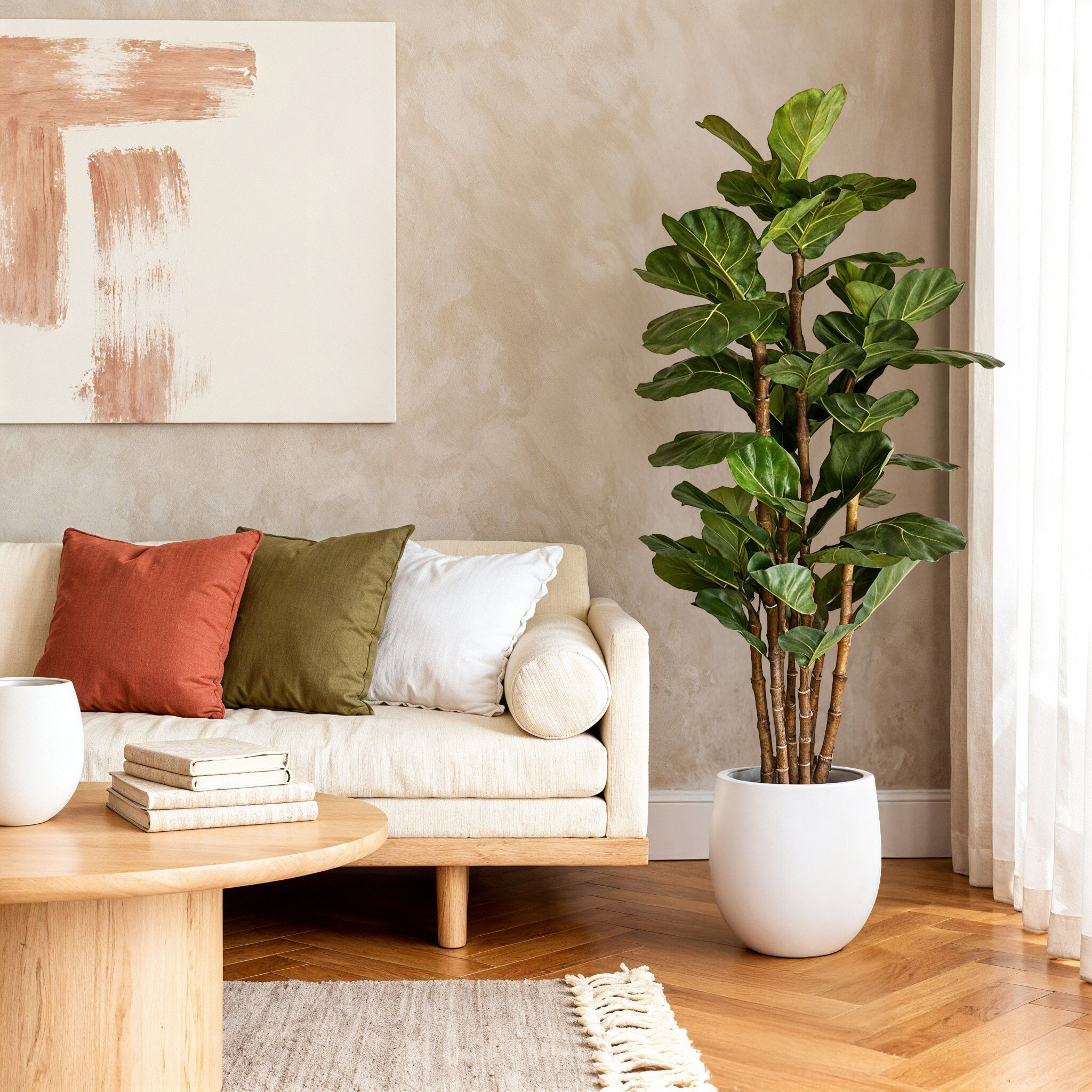 Lyrata deluxe kunstboom 165cm - 8720039971592