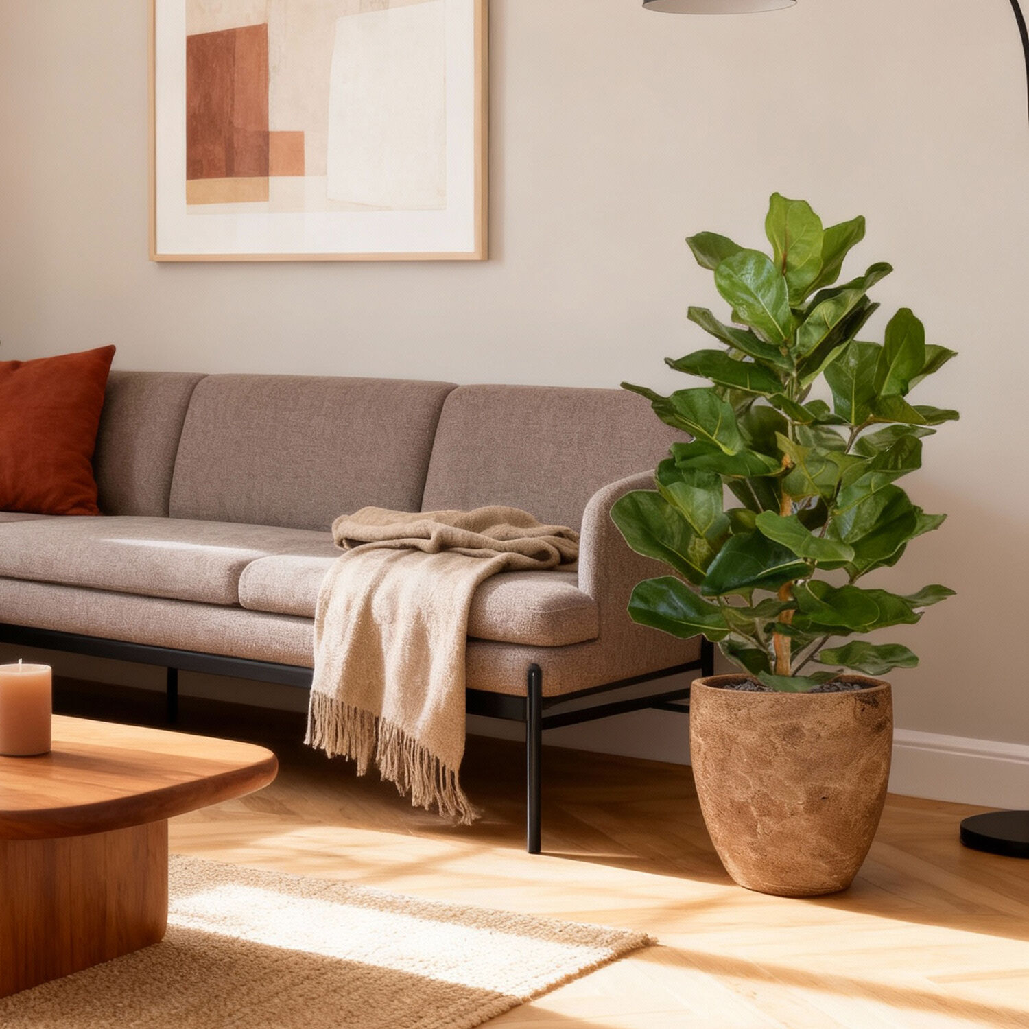 Lyrata Royal kunstplant 90cm - 8720039971622