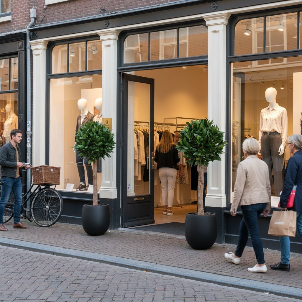 Laurierbol Kunstplant op stam 120cm UV - 8721264102799