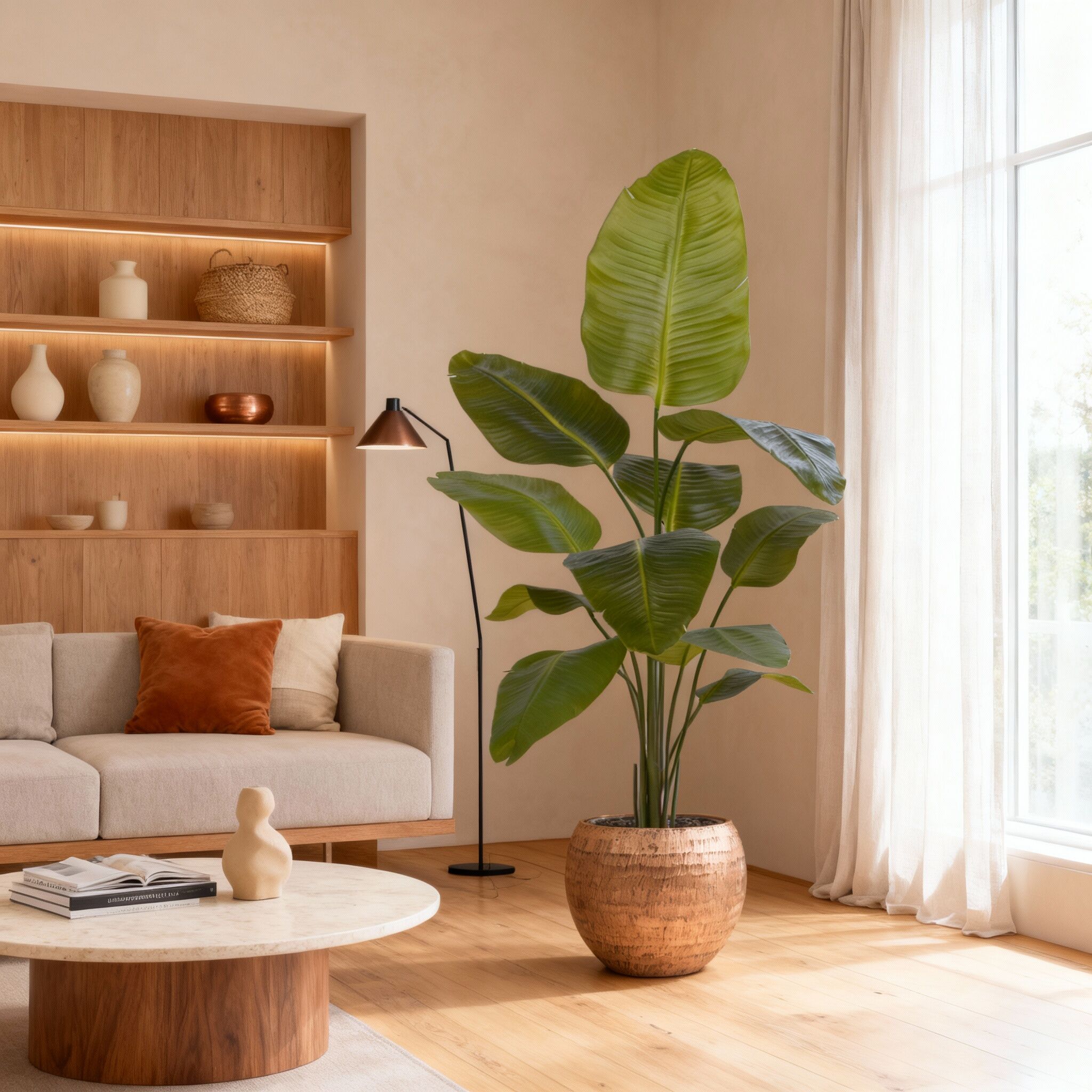 Strelitzia Nicolai kunstplant 150cm - 8720039976849